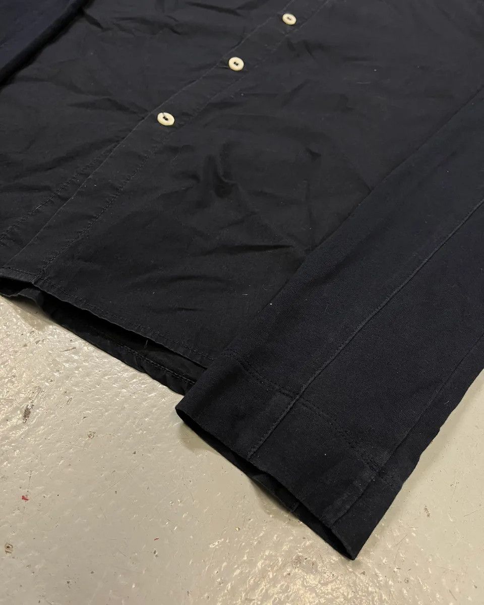 John Galliano 2010s Galliano UK Flag Print Navy Shirt Size XS / US 0-2 / IT 36-38 - 7 Thumbnail