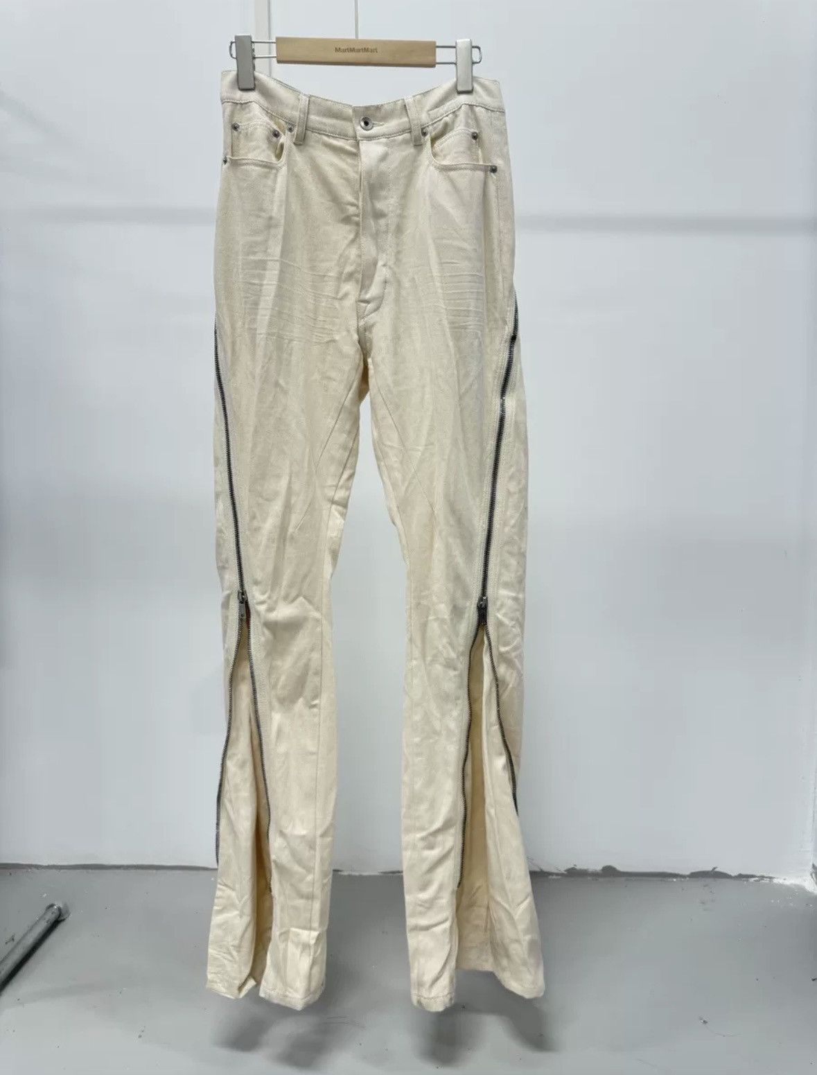 Rick Owens Rickowens 22ss drkshdw banana pants Size US 27 - 1 Thumbnail