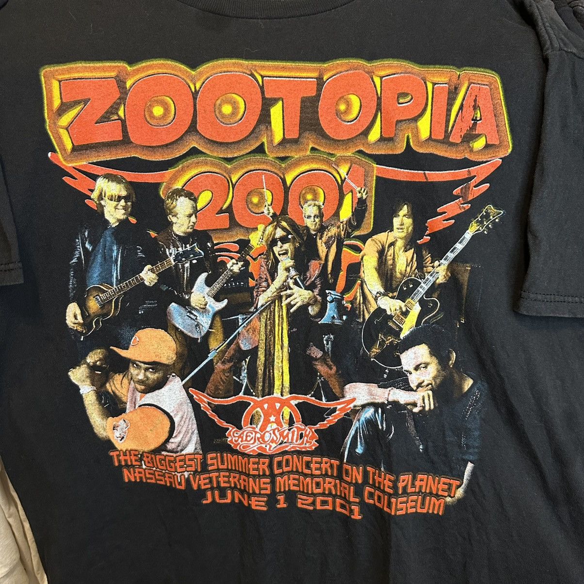 Band Tees × Rap Tees × Vintage Vintage Zootopia 2001 " Aerosmith Nelly Furtado Music A1 Size US XL / EU 56 / 4 - 3 Thumbnail