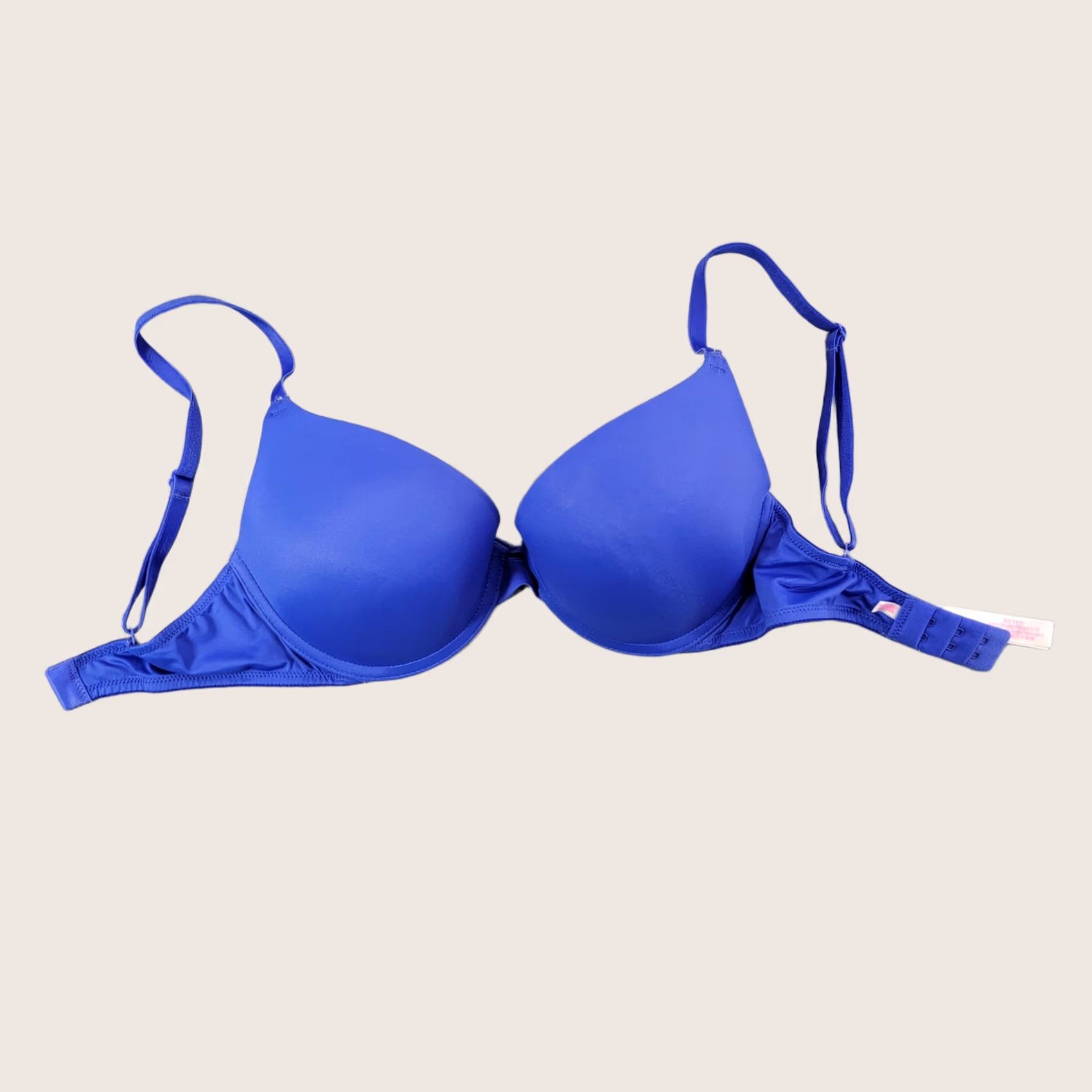 Pinko PINK Bra Womens 32D Blue Wear Everywhere Push Up Padded Underwire Microfiber Size ONE SIZE - 1 Thumbnail
