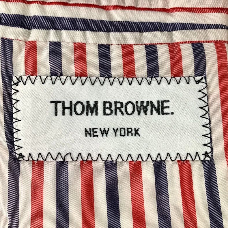 Thom Browne Thom Browne Dark blue anchor printed lapel single-breasted Size US S / EU 44-46 / 1 - 6 Thumbnail