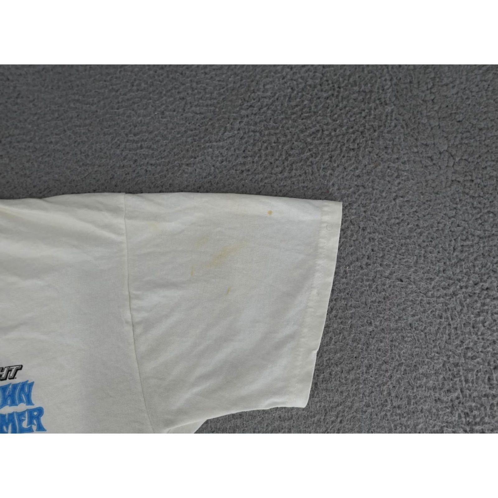Jerzees VINTAGE Coors Light Shirt Mens XL White Crew Neck Short Sleeve Graphic Print 90s/Promo Beer Concert Mens Size US XL / EU 56 / 4 - 5 Thumbnail