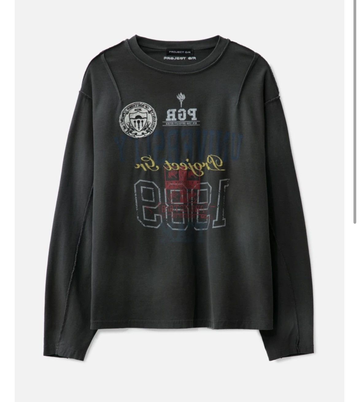 Garment Project × Japanese Brand Project G/R inside out long sleeve t shirt Size US S / EU 44-46 / 1 - 1 Thumbnail