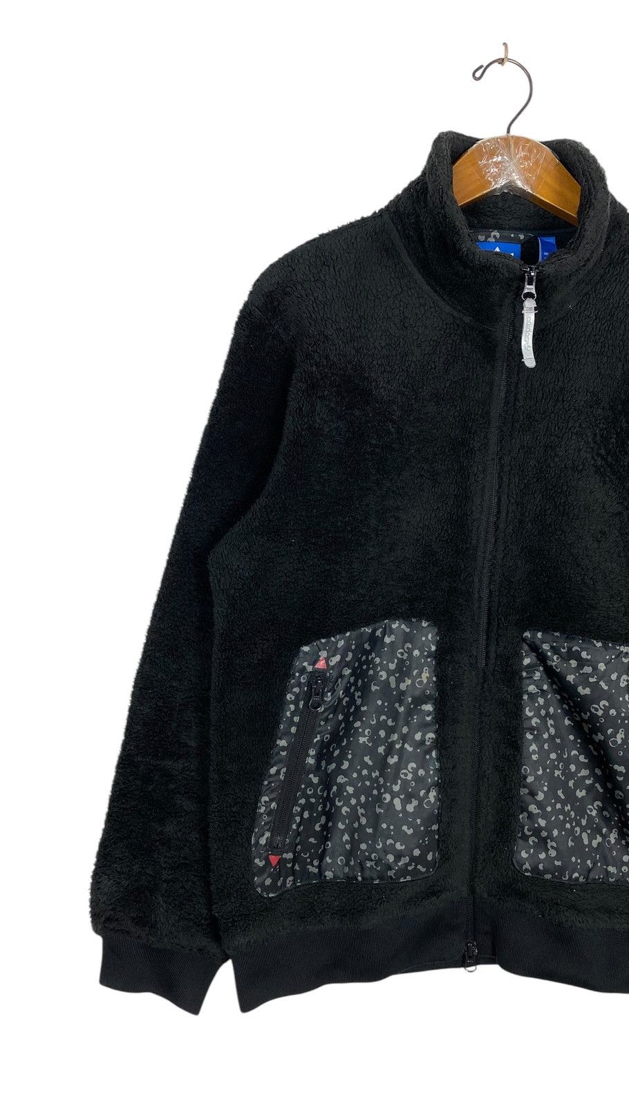 Adidas Rare‼️ Adidas Deep Pile Zipper Jacket Size US S / EU 44-46 / 1 - 2 Thumbnail