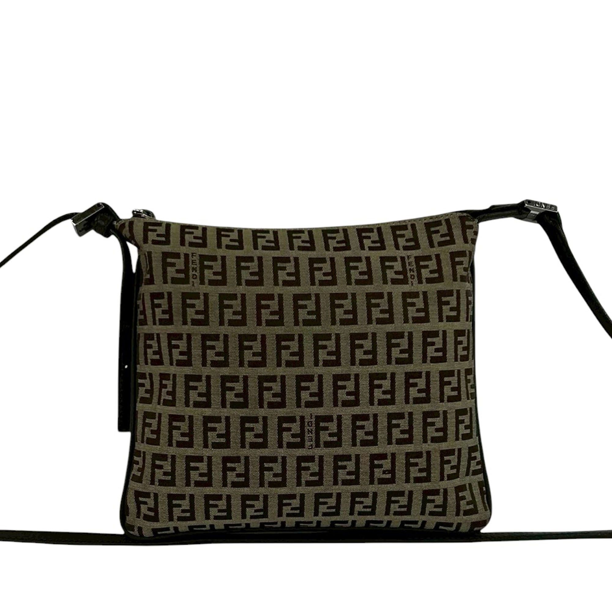 Fendi Zucchino Canvas Crossbody Size ONE SIZE - 1 Thumbnail