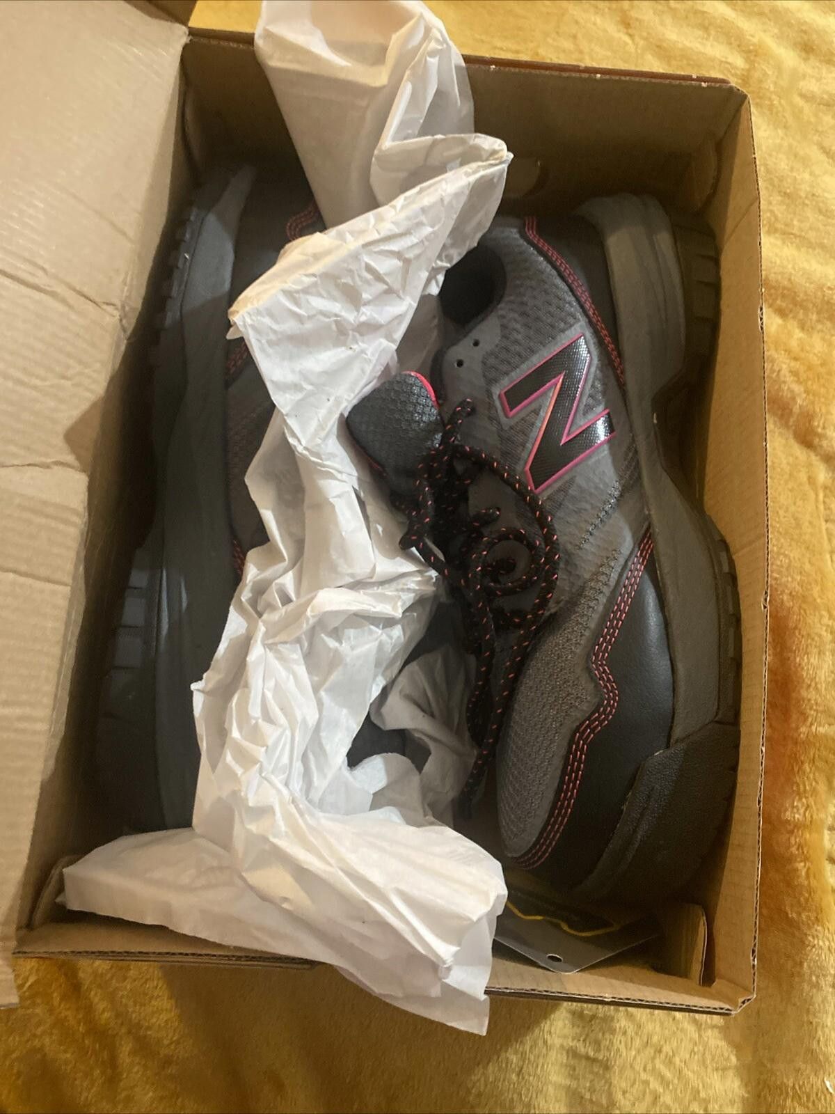 New Balance NEW BALANCE WID589T1 WOMEN'S COMPOSITE TOE SAFE GRAY PINK 10 Size US 10 / IT 40 - 11 Thumbnail