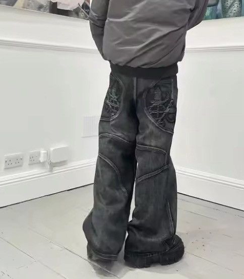 Japanese Brand Kimijima x Nao Washed Wave Denim Baggy Jeans Size US 36 / EU 52 - 5 Thumbnail