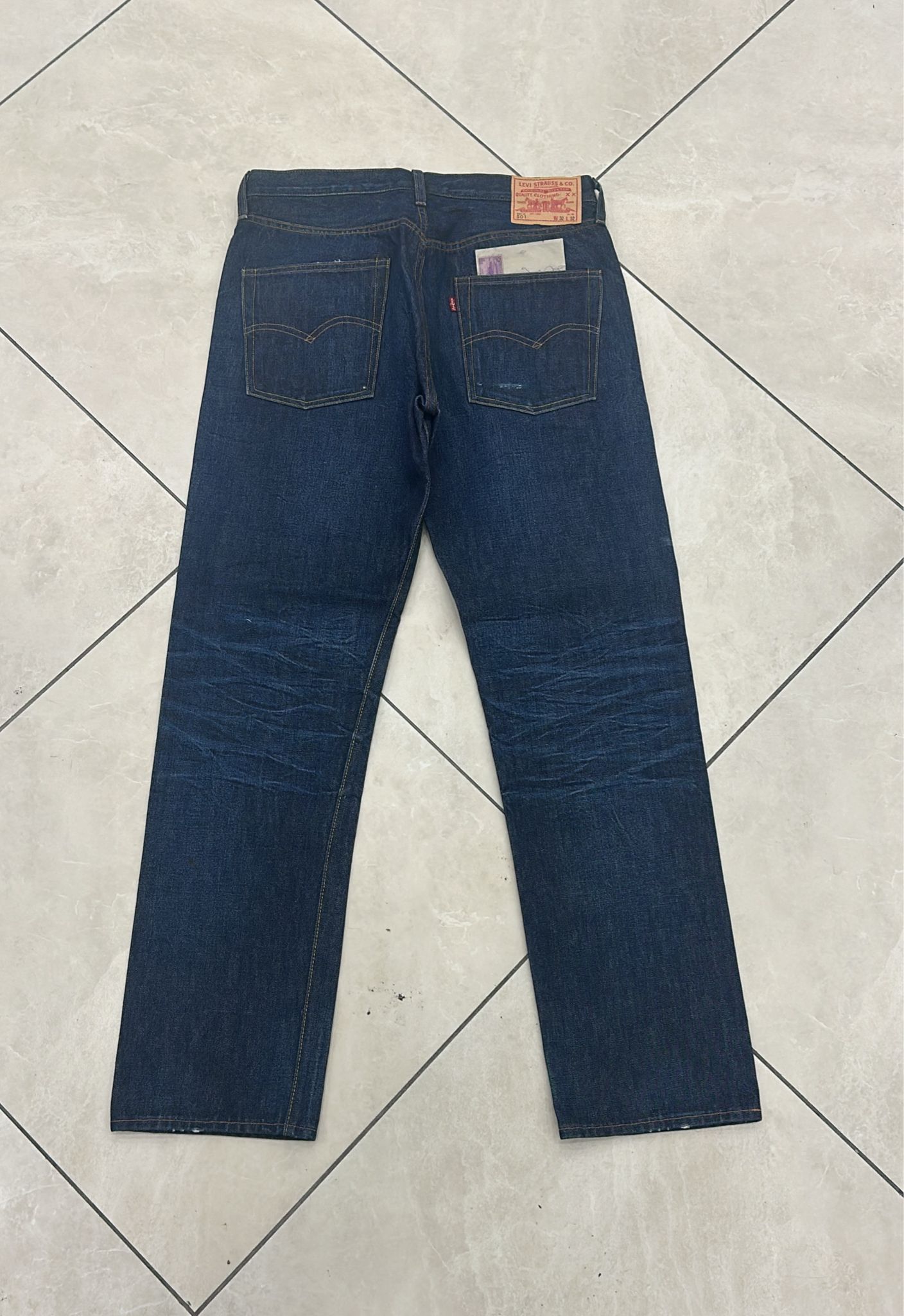 Levi's Vintage Clothing LVC Levi's Vintage Clothing 1947 501XX BigE Selvedge Jeans Size US 32 / EU 48 - 1 Thumbnail