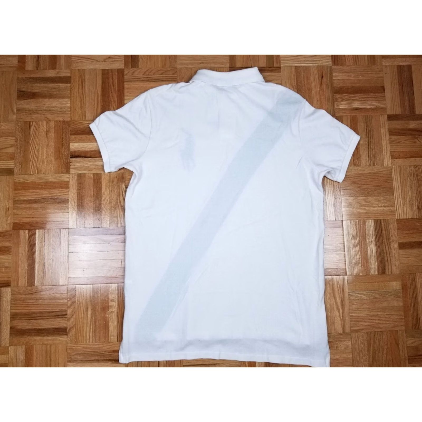 Ralph Lauren VINTAGE Ralph Lauren POLO SHIRT Short Sleeve SZ MEDIUM White Cotton Button Polo ShirtMens Regular Size M Short Sleeve Polo Shirt Mens Size US M / EU 48-50 / 2 - 4 Thumbnail