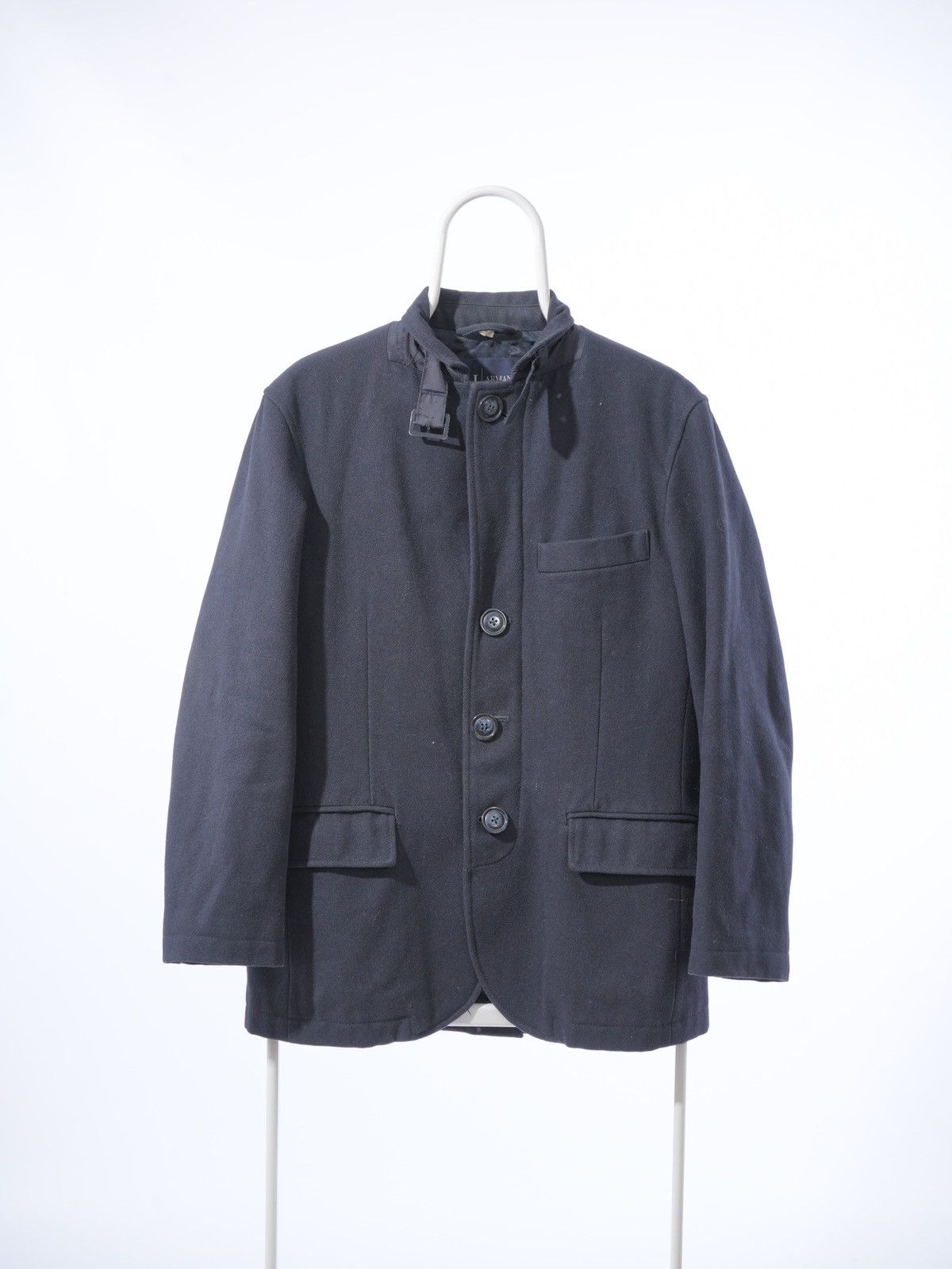 Armani Armani Jeans Wool jacket Blazer Made in Italy Size US M / EU 48-50 / 2 - 2 Thumbnail