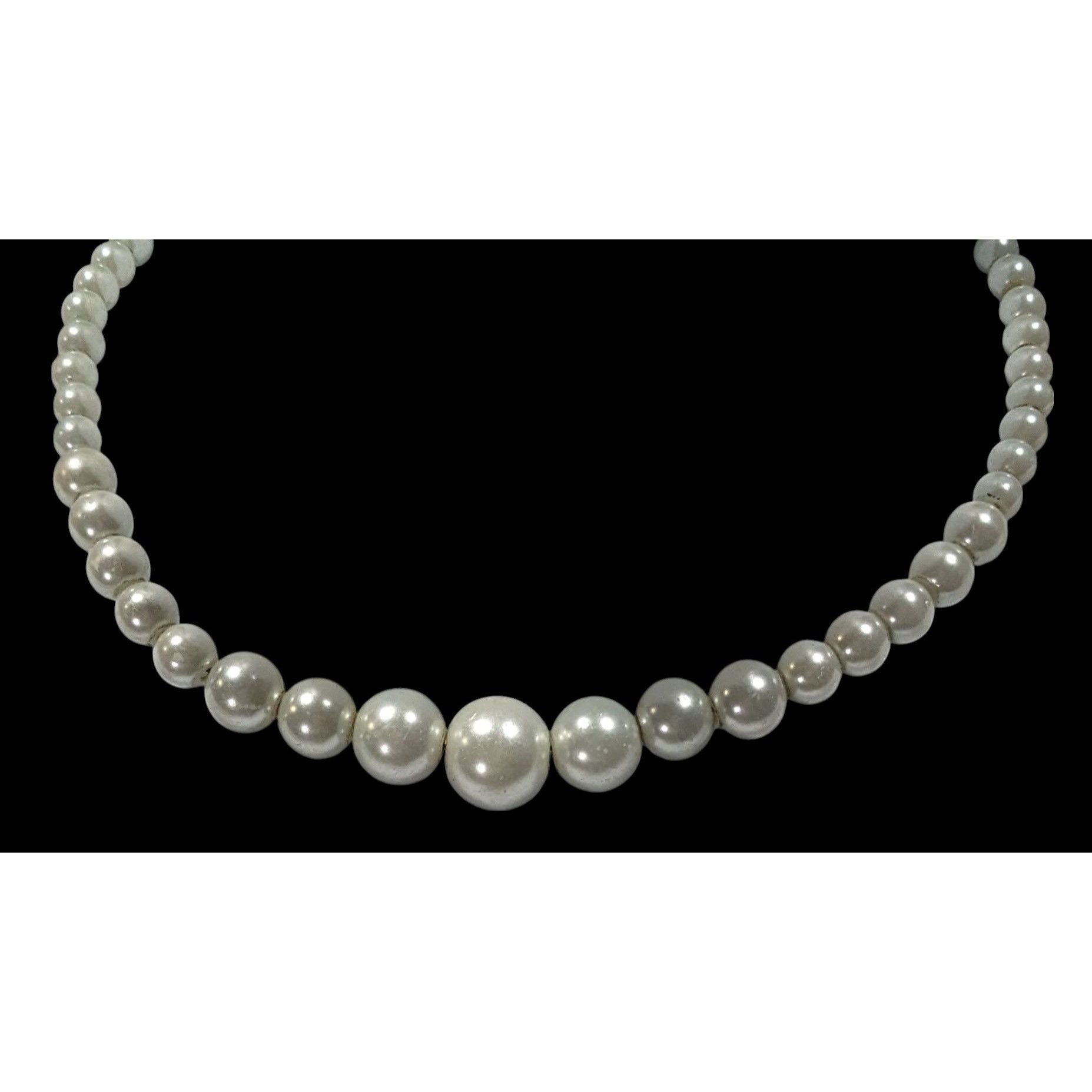 Other Elegant Bridal Faux Pearl Beaded Coil Necklace Size ONE SIZE - 3 Thumbnail