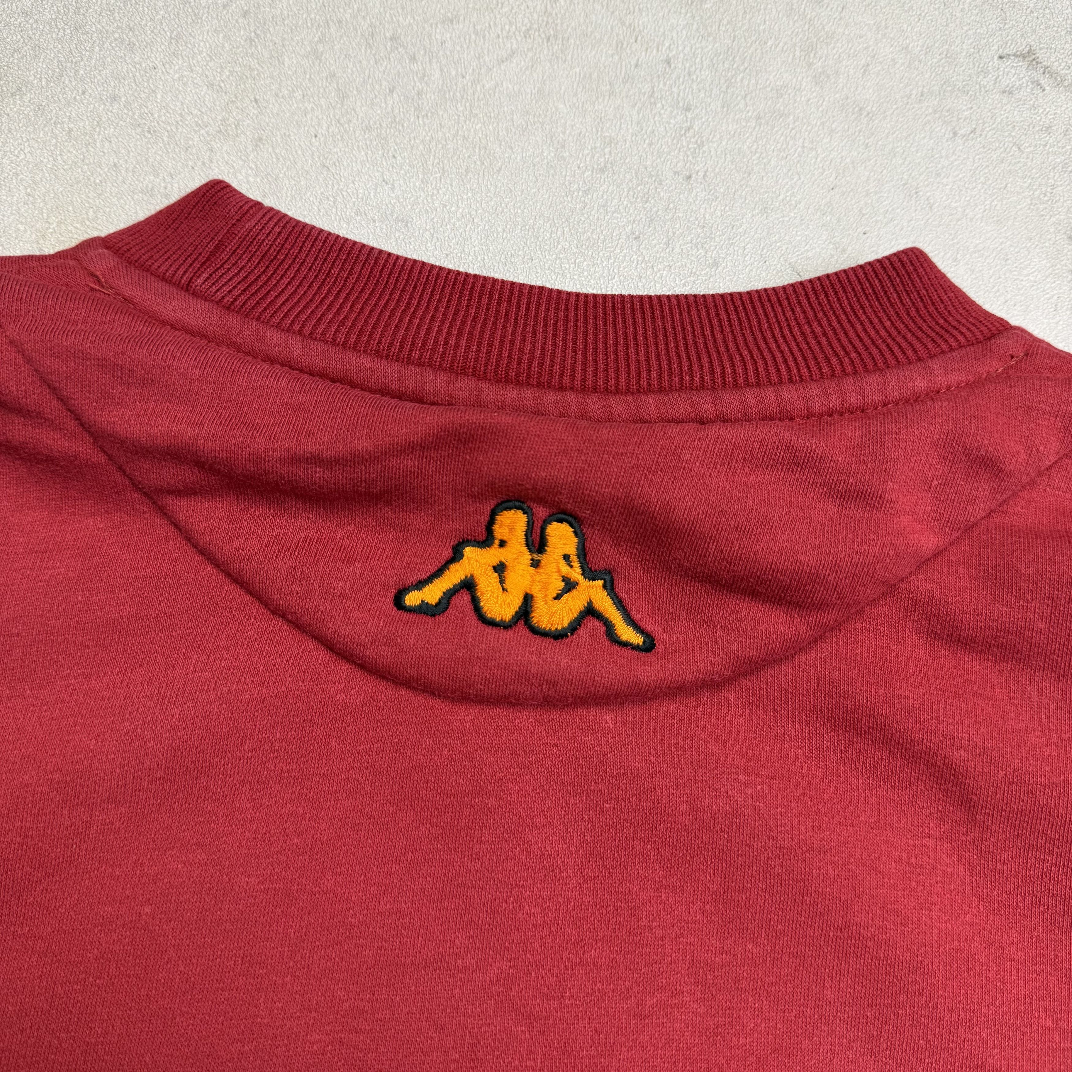 Kappa Vintage Kappa AS Roma Sweatshirt Crewneck Size US L / EU 52-54 / 3 - 6 Thumbnail