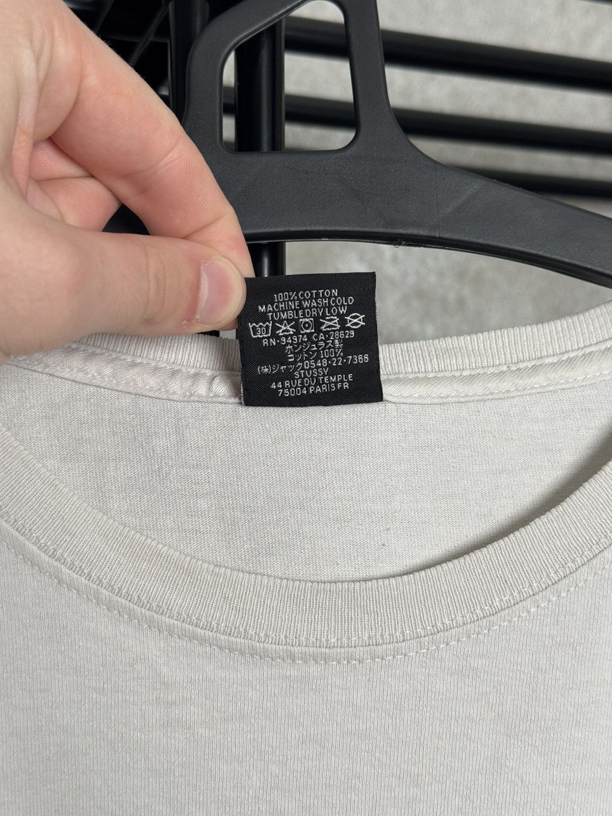 Stussy Vintage Rare Stussy tee Size US XL / EU 56 / 4 - 7 Thumbnail