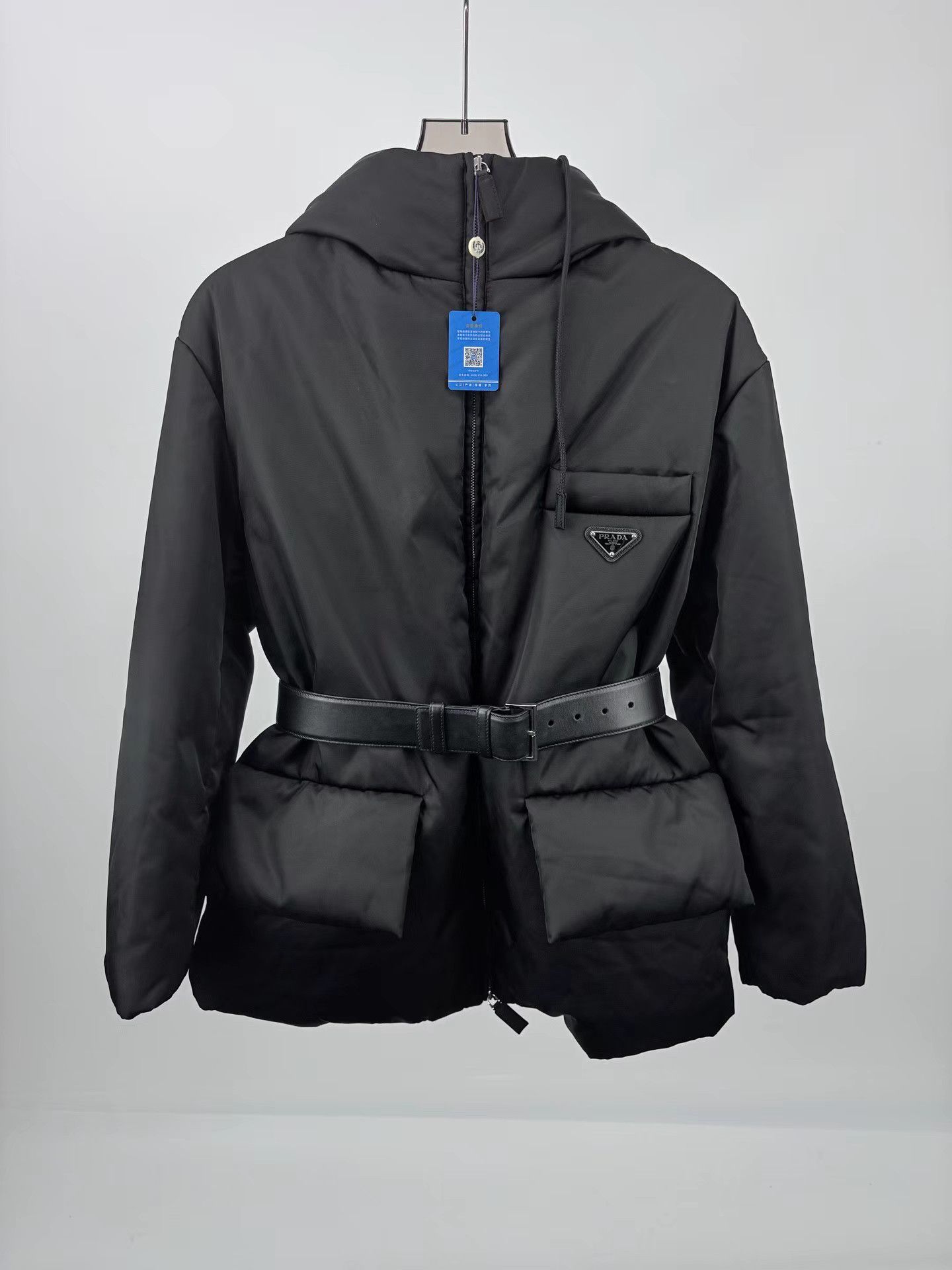 Prada PRADA Triangle Logo Waist Down Jacket Size XS / US 0-2 / IT 36-38 - 1 Thumbnail
