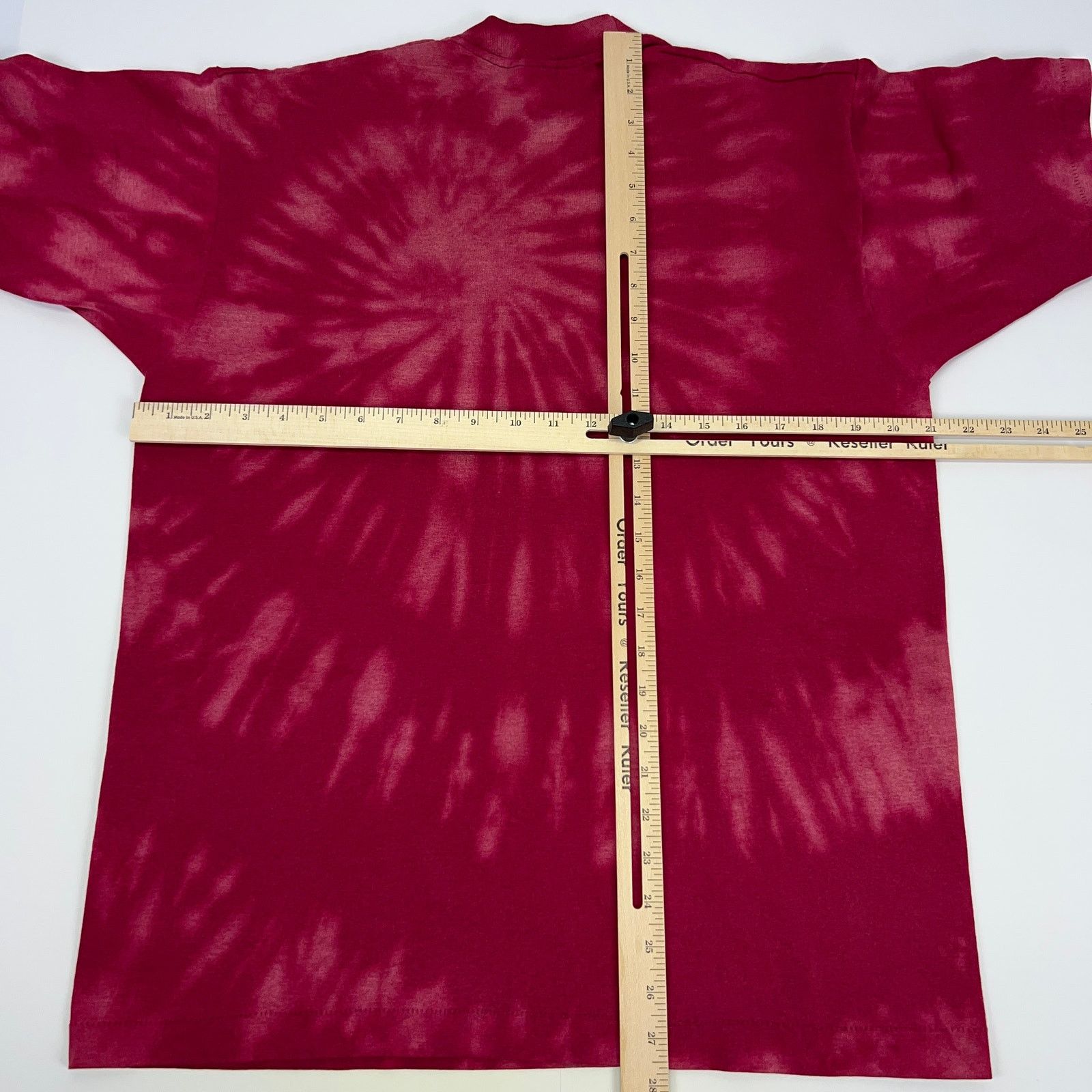 Fruit Of The Loom Vintage 90s Dover Recreation Area T Shirt Red Unisex L Size US L / EU 52-54 / 3 - 7 Thumbnail