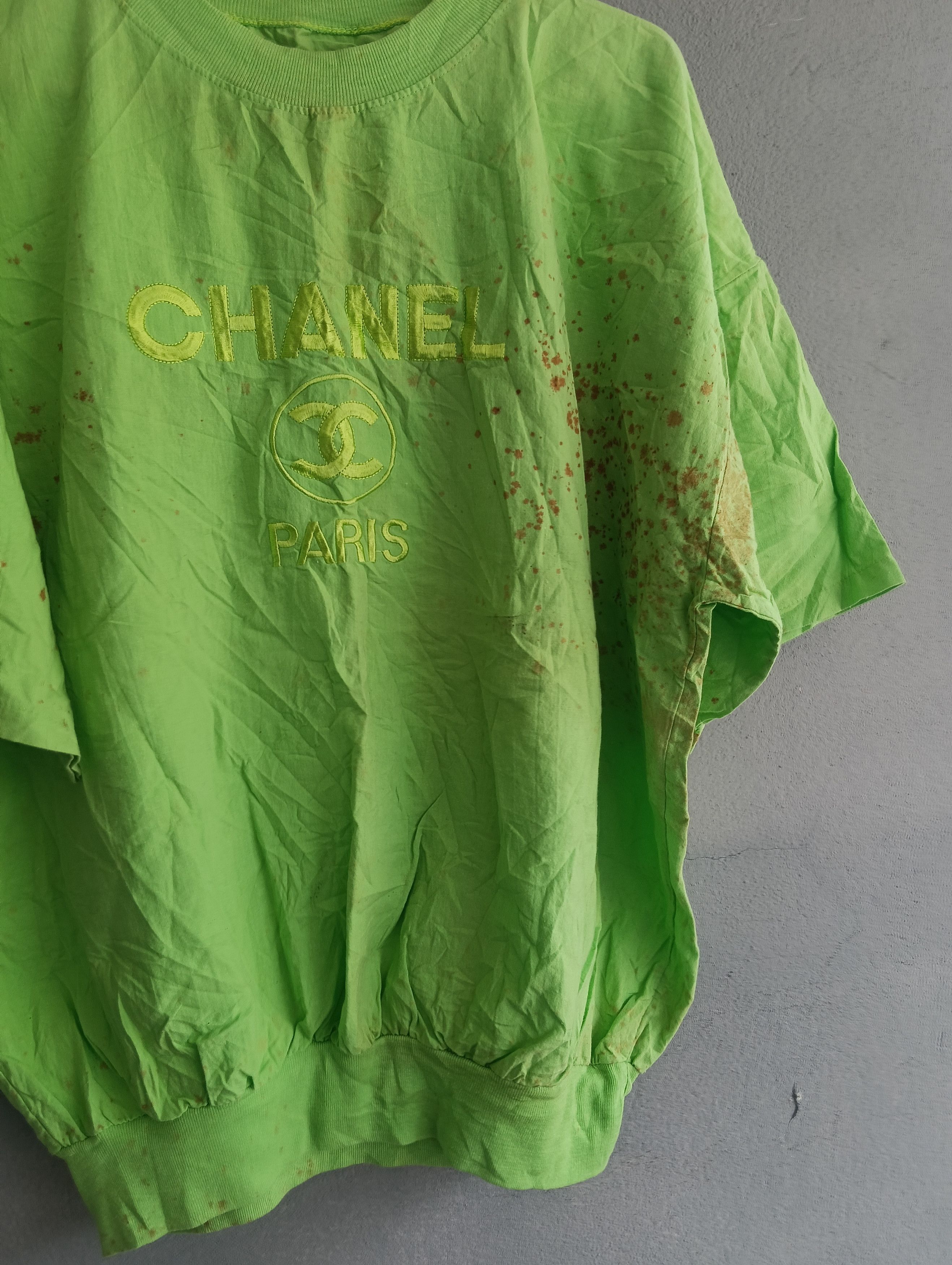 Chanel Sick Chanel Shirt Like Sweatshirt Size US XL / EU 56 / 4 - 2 Thumbnail