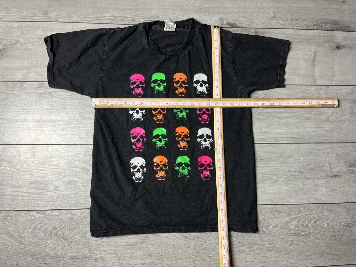 Band Tees × Vintage Vintage Skull monogram Tshirt y2k size Medium Size US M / EU 48-50 / 2 - 5 Thumbnail