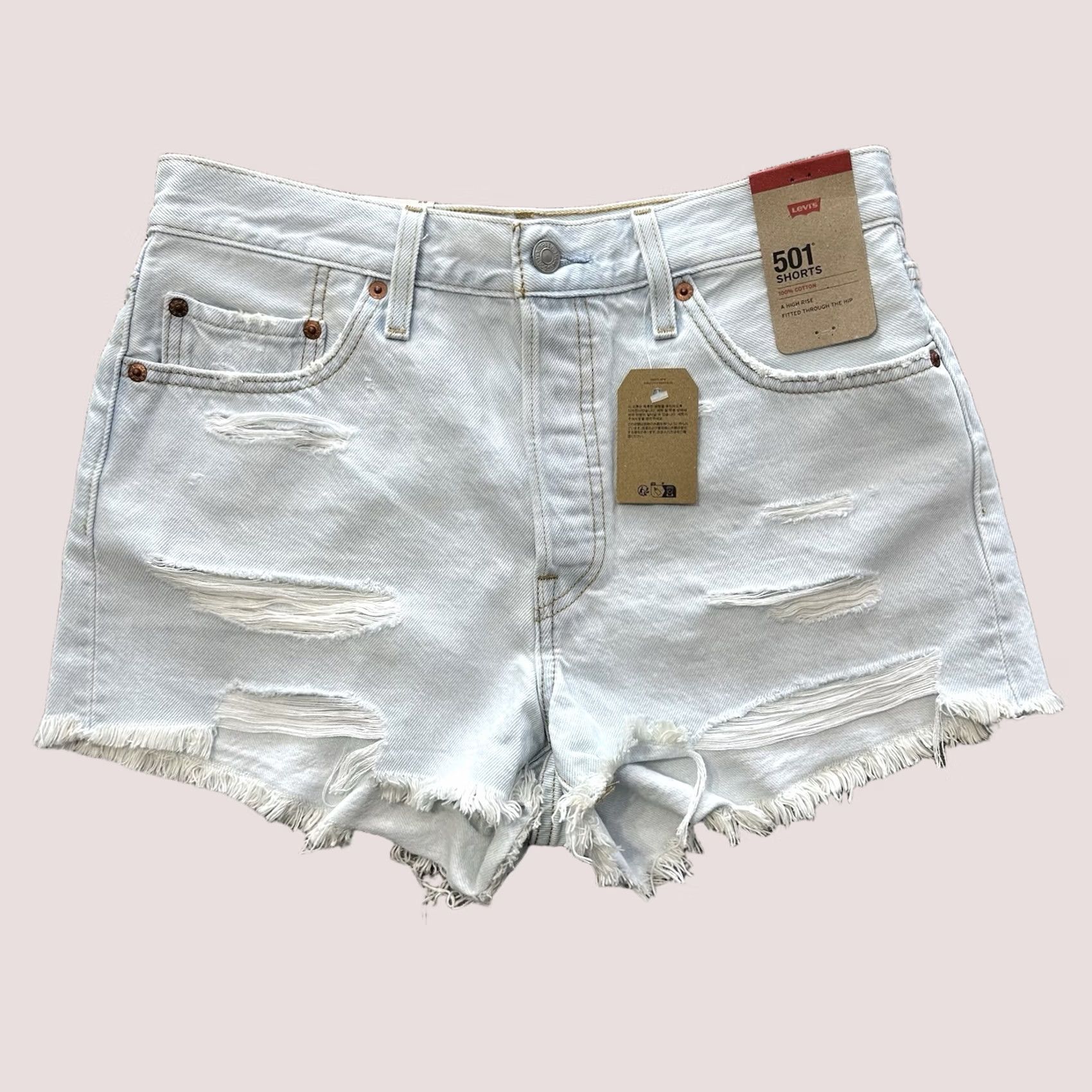 Levi's VINTAGE Levi's 501 Jeans? Short? (Not applicable) Size 24" / US 00 / IT 34 - 1 Thumbnail