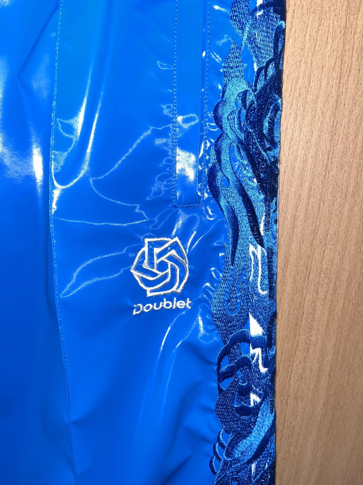 Doublet Doublet Laminate Track Pants Size US 31 - 5 Thumbnail