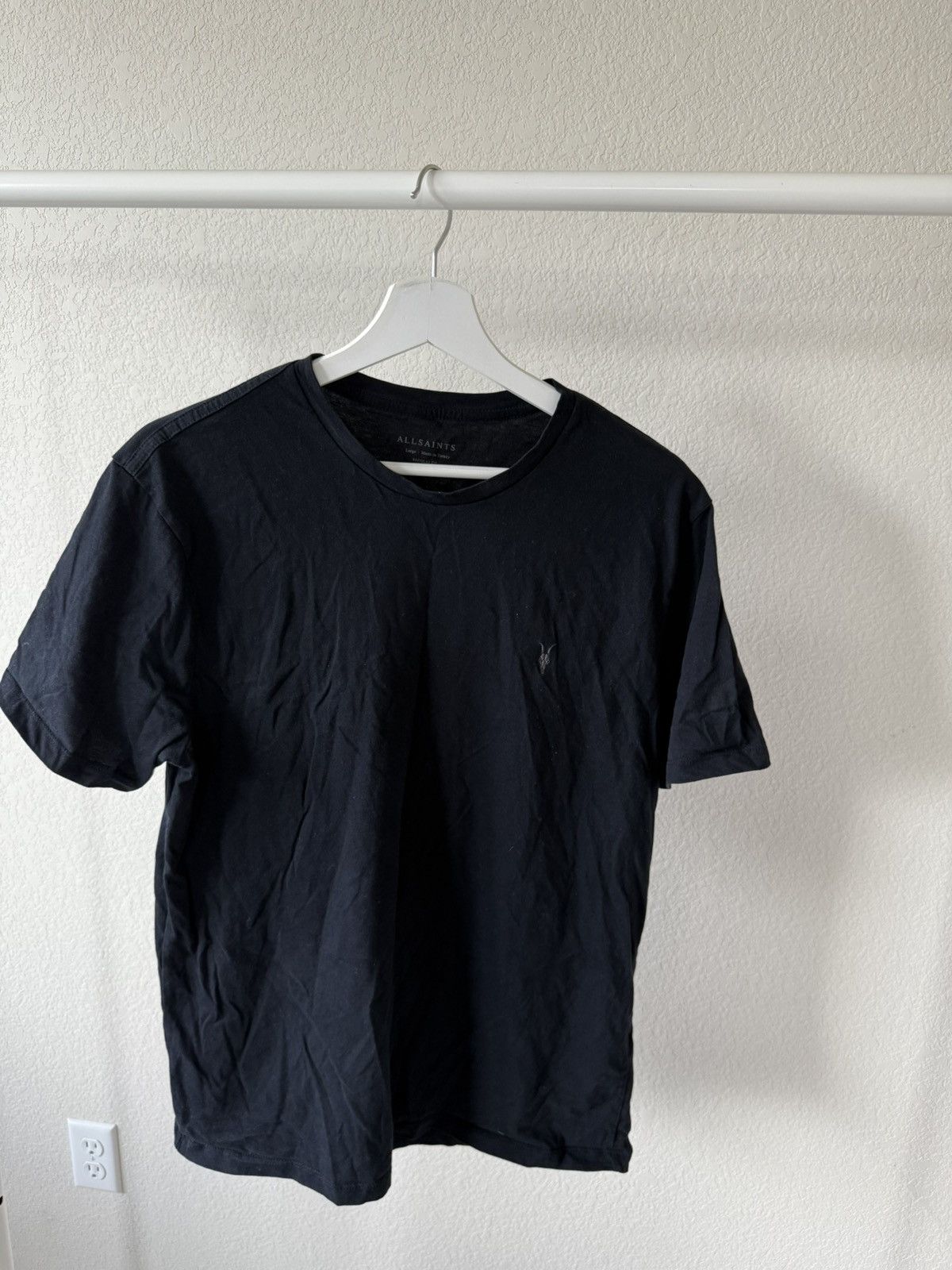Allsaints Regular Fit Logo T-Shirt Size US L / EU 52-54 / 3 - 1 Thumbnail