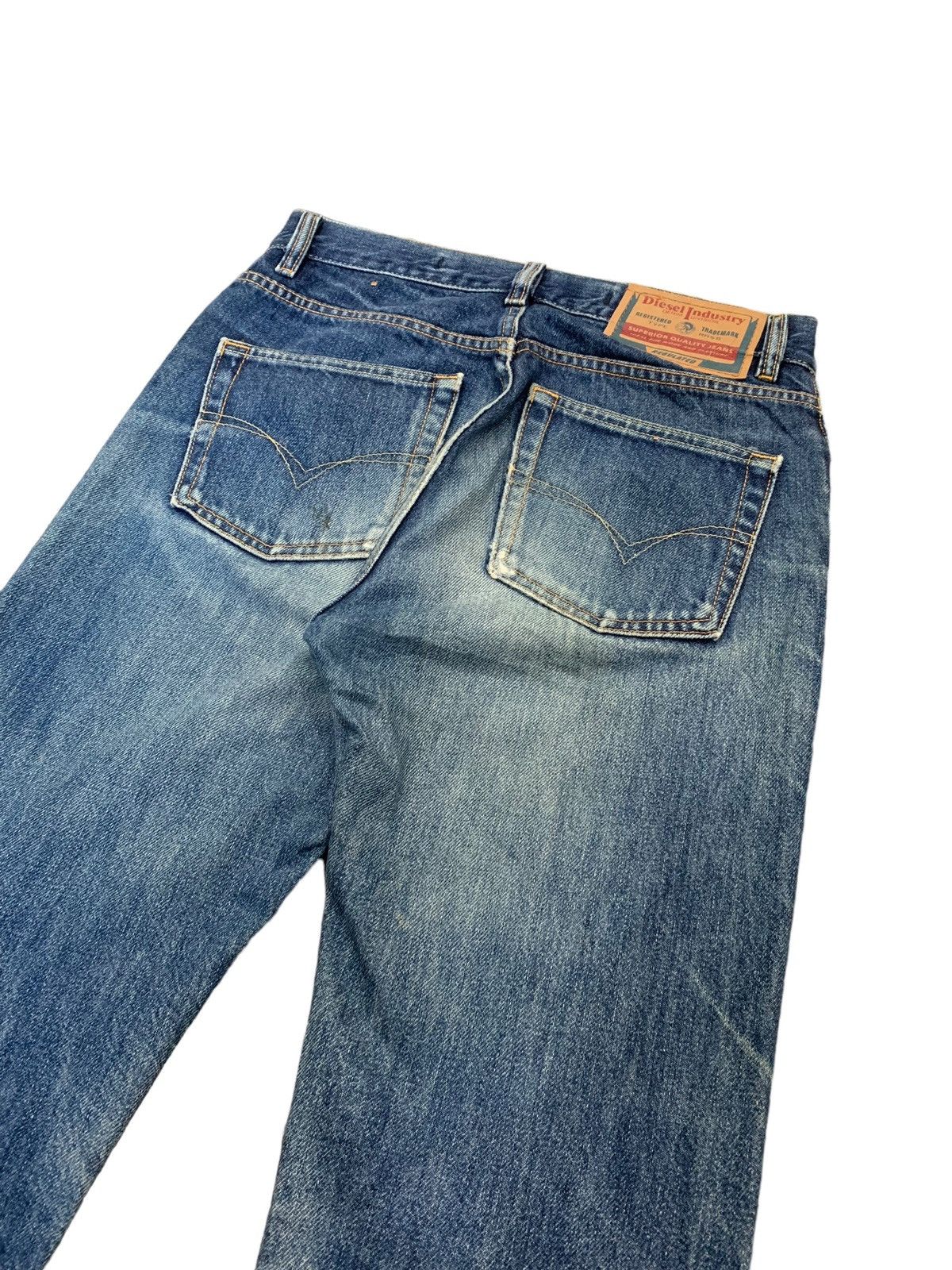 Diesel Diesel Industry Distressed Mod Fellow Denim Pants (AC9) Size US 26 / EU 42 - 9 Thumbnail