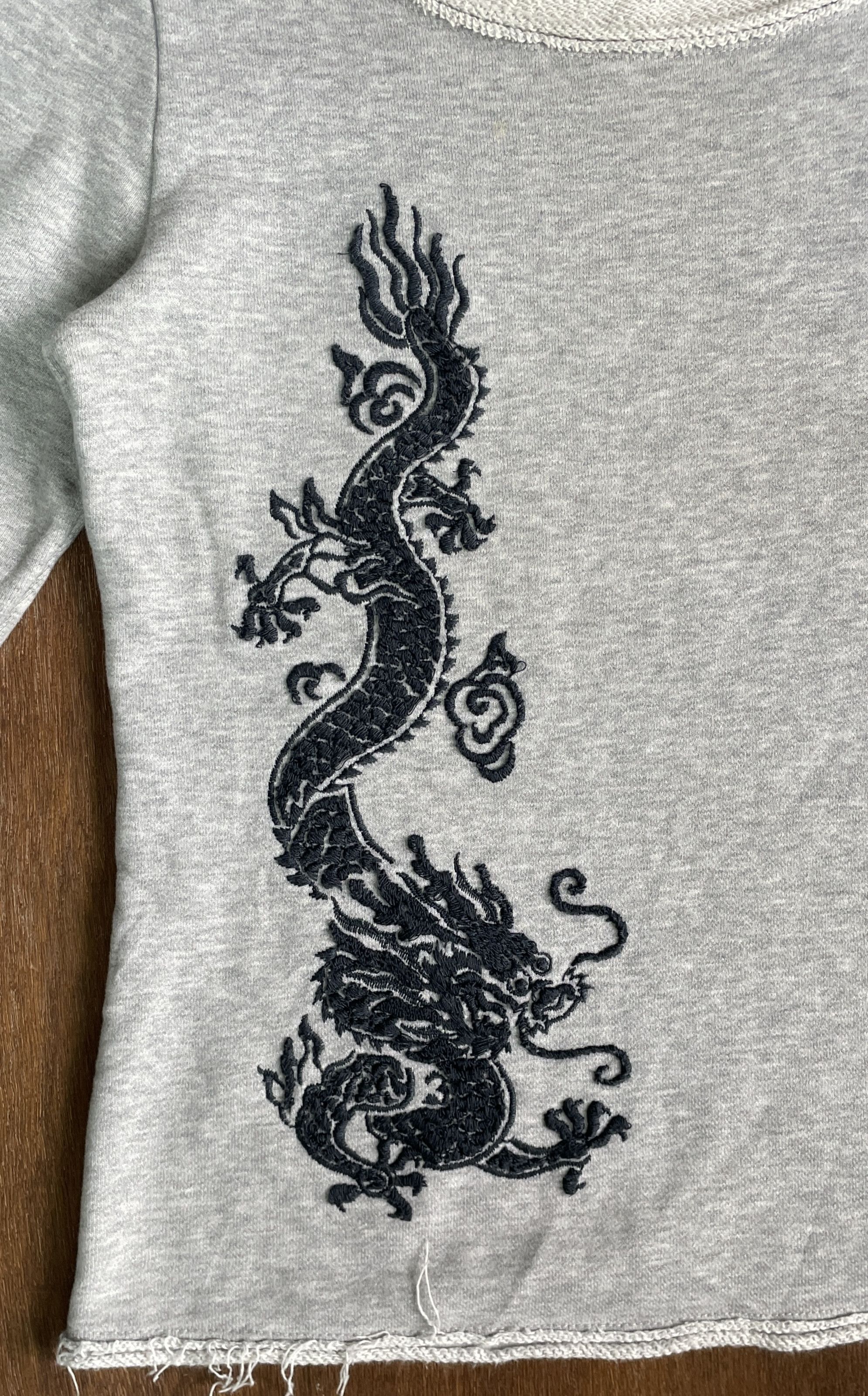 Vivienne Tam VIVIENNE TAM Black Dragon Embroidery Top Size S / US 4 / IT 40 - 3 Thumbnail