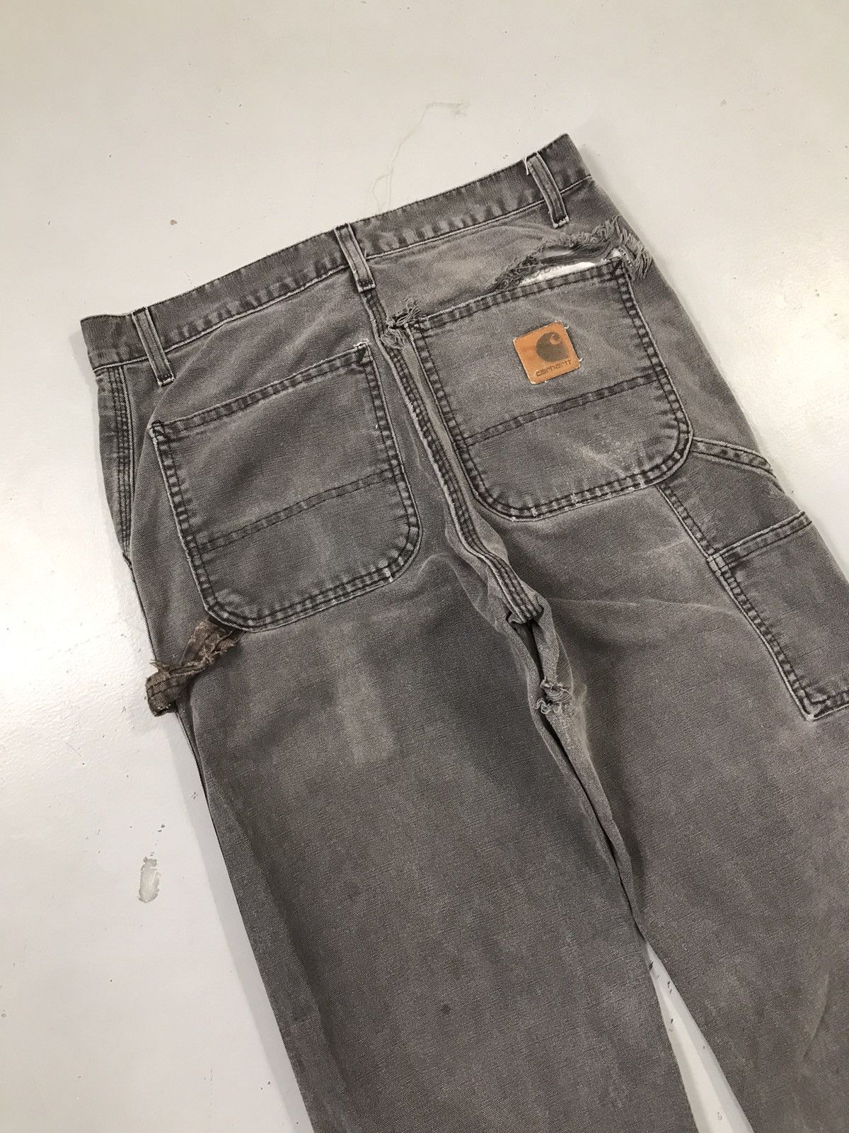 Carhartt Vintage Carhartt Painted carpenter denim Size US 31 - 4 Thumbnail