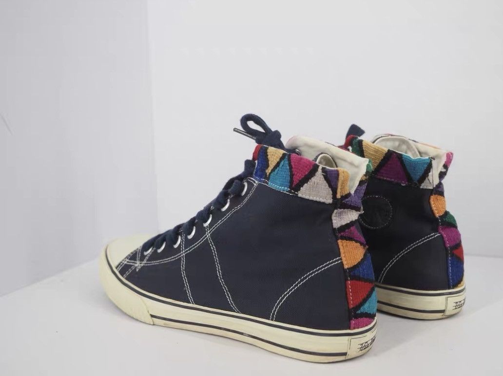 Visvim Visvim Kiefer Hi Mayan High-Top Canvas Shoes J16 Size US 9 / EU 42 - 2 Thumbnail