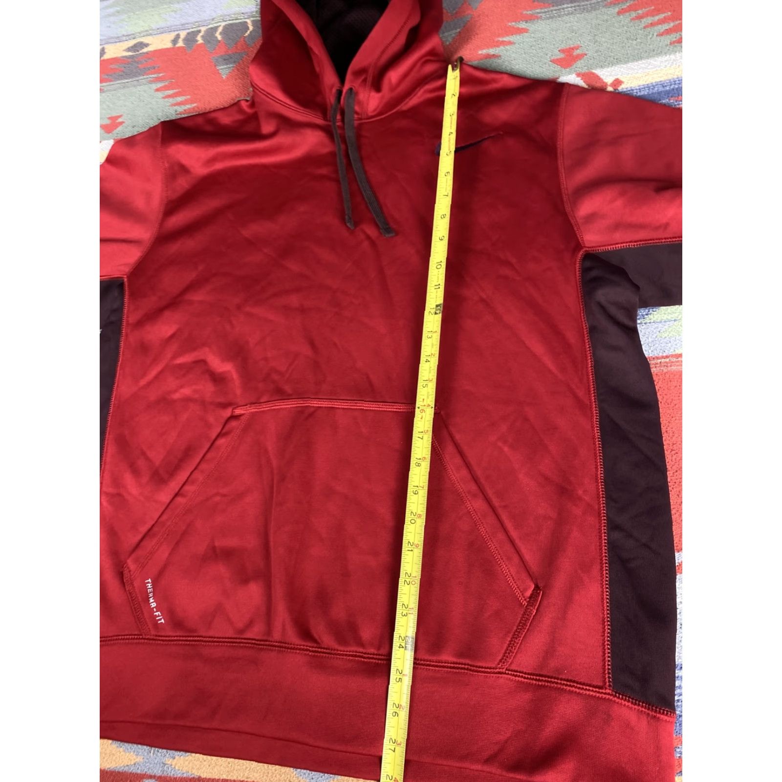 Nike Nike Therms Fit Hoodie Sweatshirt Mens L Red Size US L / EU 52-54 / 3 - 5 Thumbnail