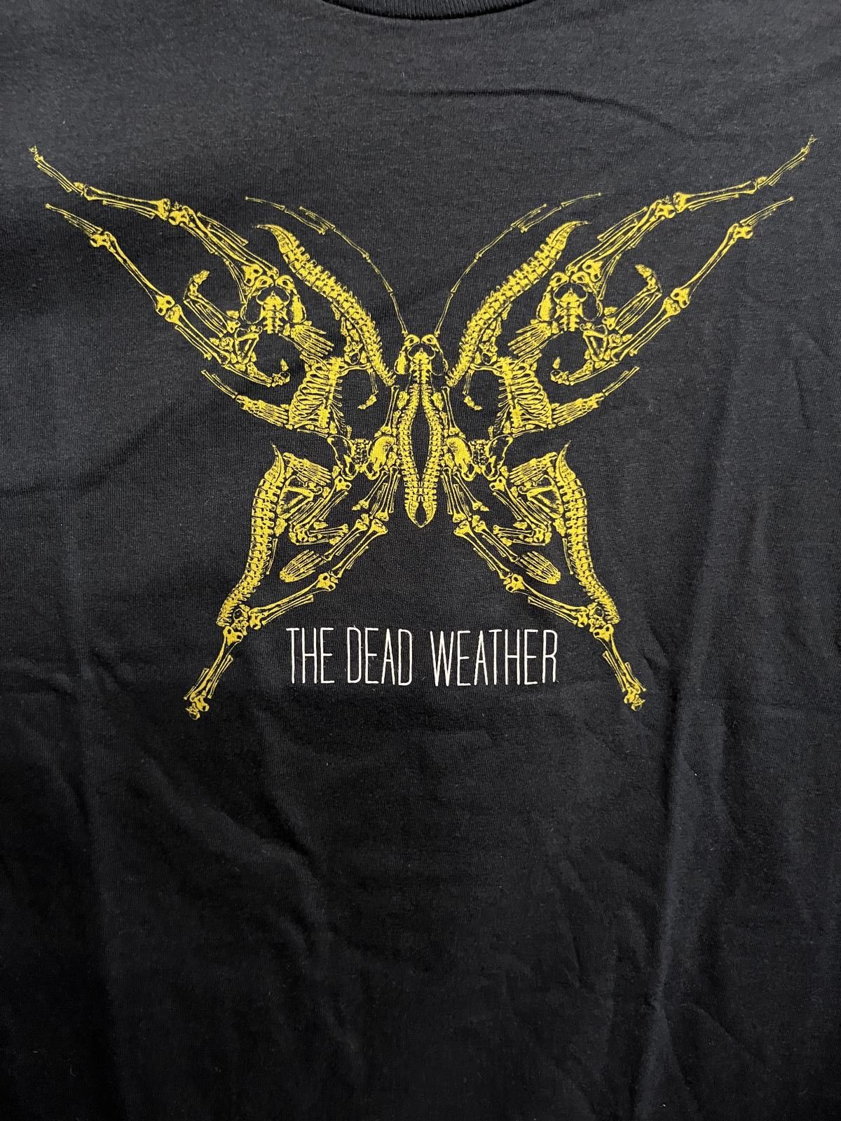 Designer The Dead Weather T-shirt 2009 Butterfly Human Bones T-shirt Size US S / EU 44-46 / 1 - 3 Thumbnail
