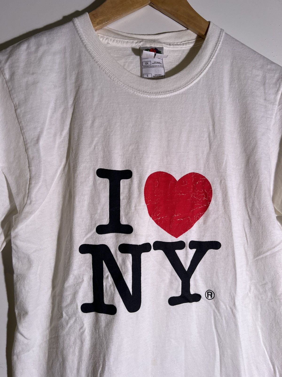 Vintage 90’s 2000’s Y2K VTG Vintage I Love Heart NY New York T Shirt Size US S / EU 44-46 / 1 - 3 Thumbnail