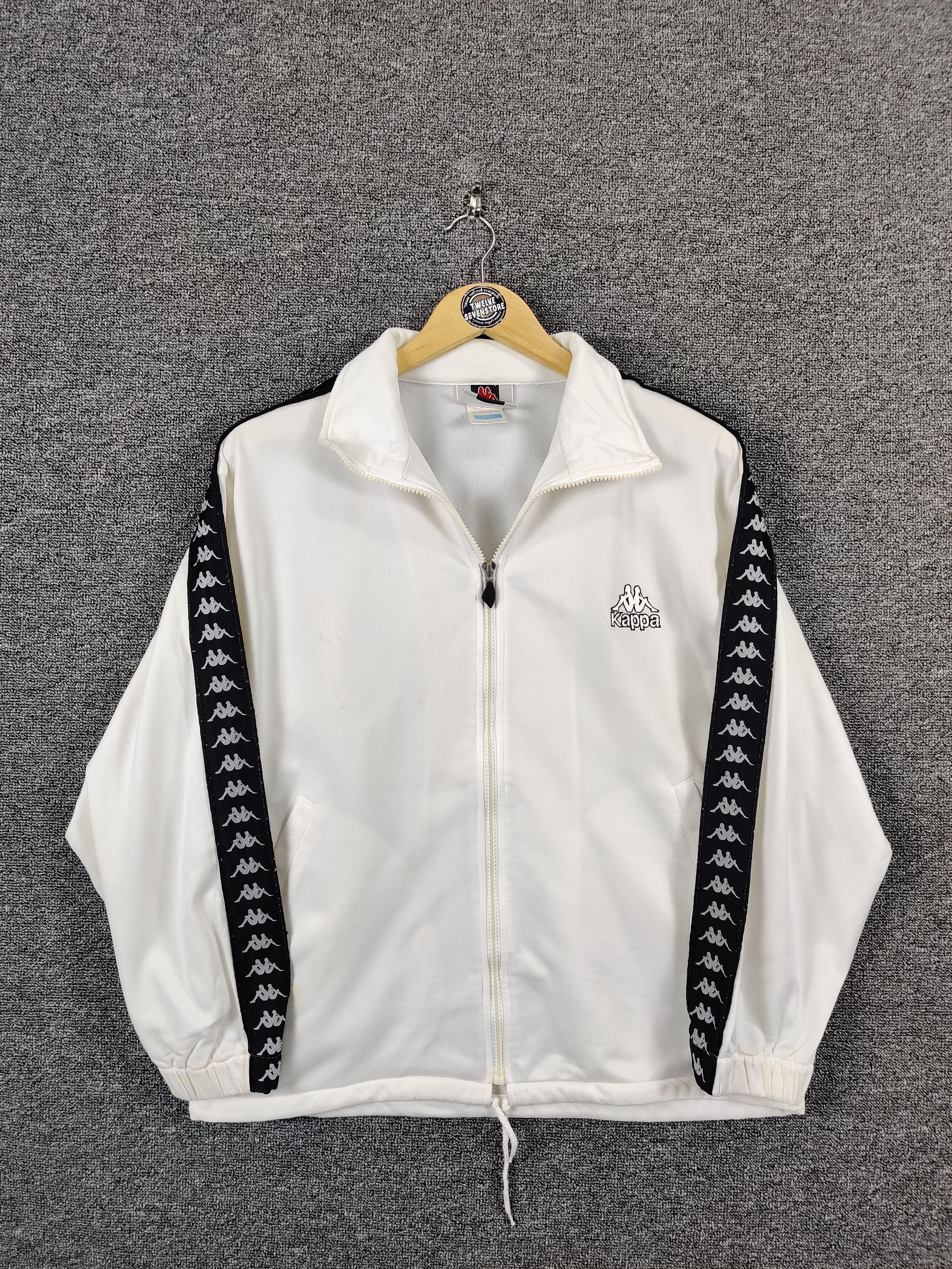 Kappa Vintage Kappa Side Tape Windbreaker Jacket | Grailed