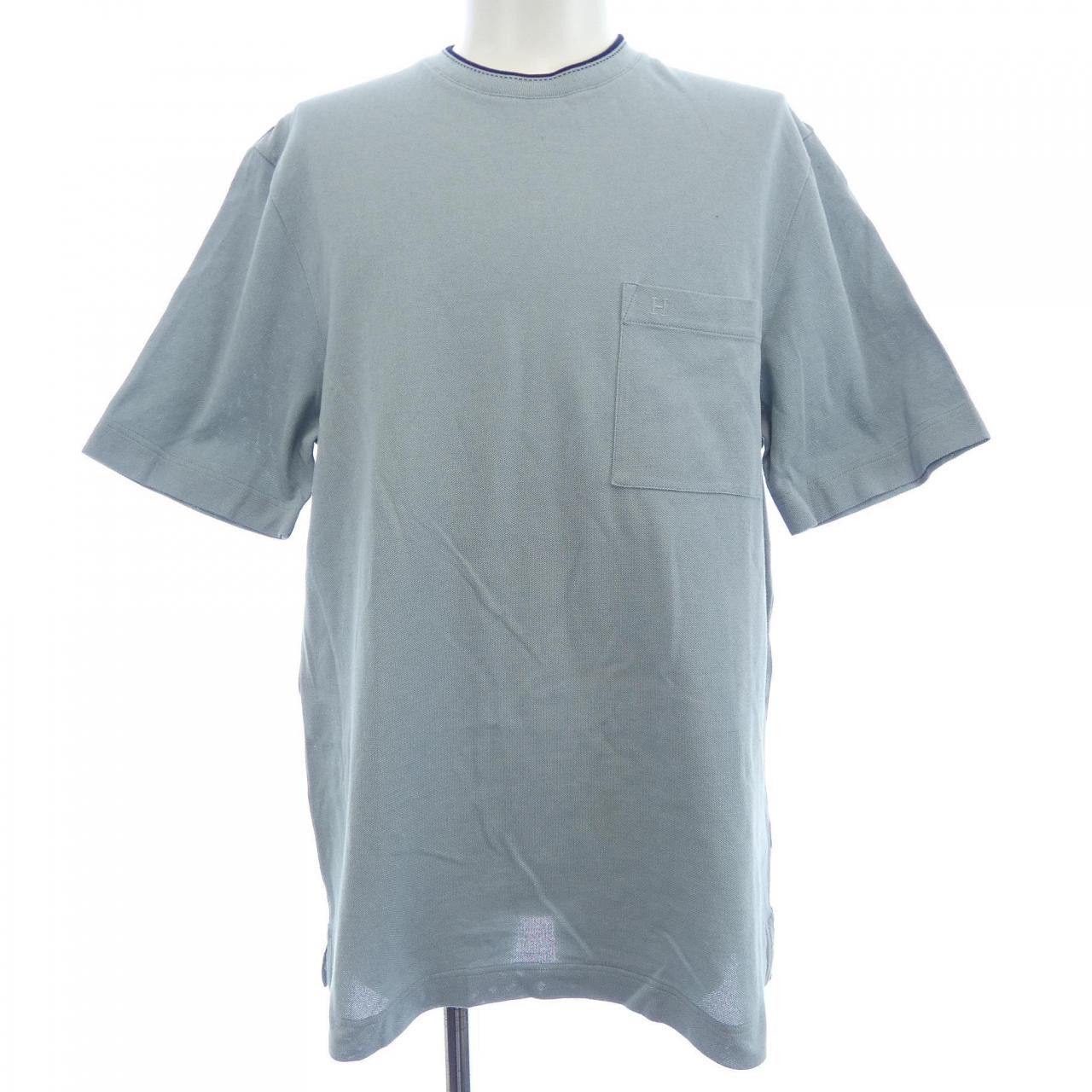Hermes Hermes Hermes Cotton T Shirt Textile T-Shirts DUTY FREE for USA Size ONE SIZE - 1 Thumbnail