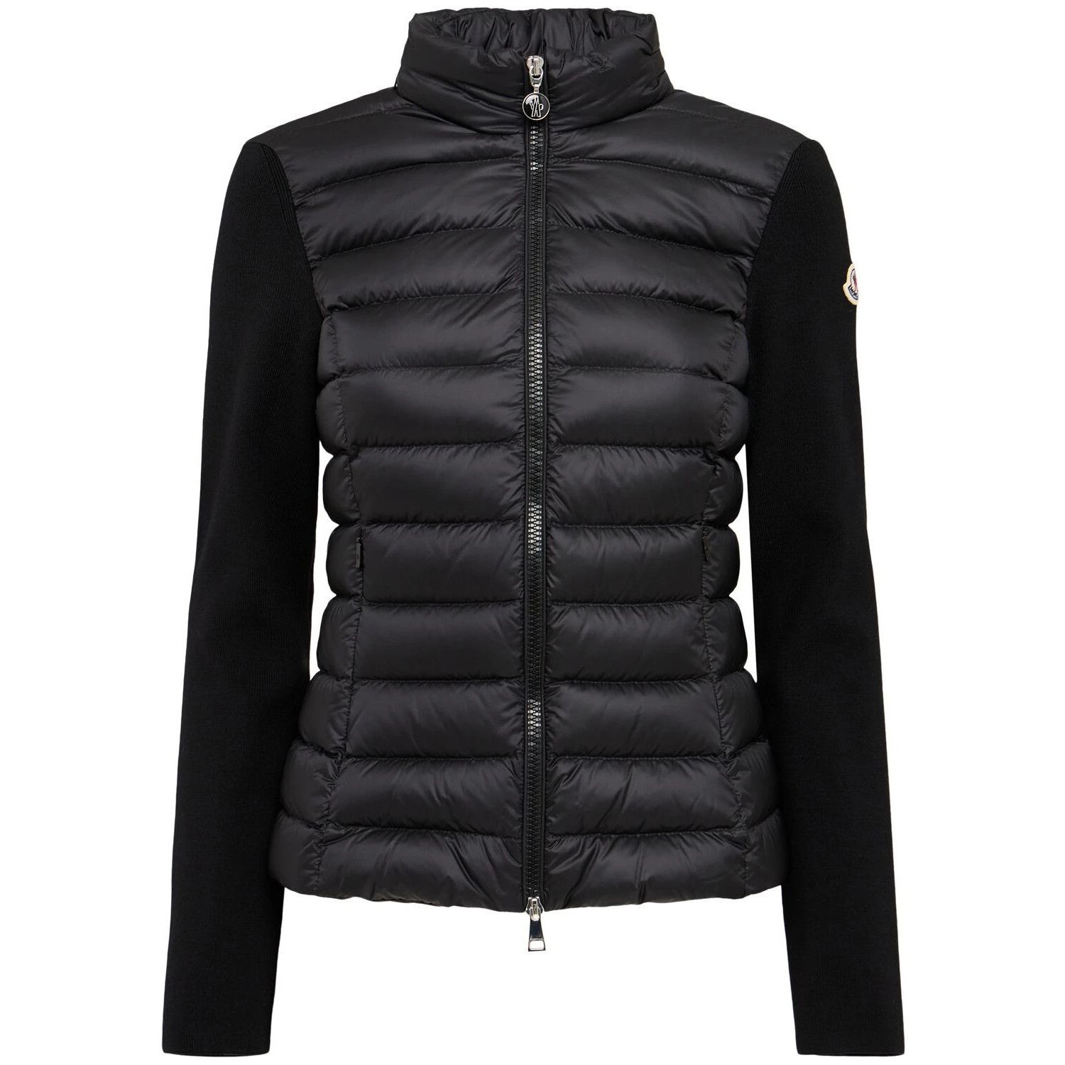 MONCLER $1595 Women's Black Wool Cardigan New (Women's size: