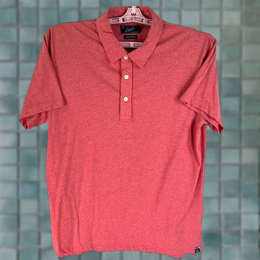 Grayers Grayers Golf Polo Shirt Mens L Coral Heather Shirt Adult Large Orange Heather 90s? Size US L / EU 52-54 / 3 - 1 Thumbnail