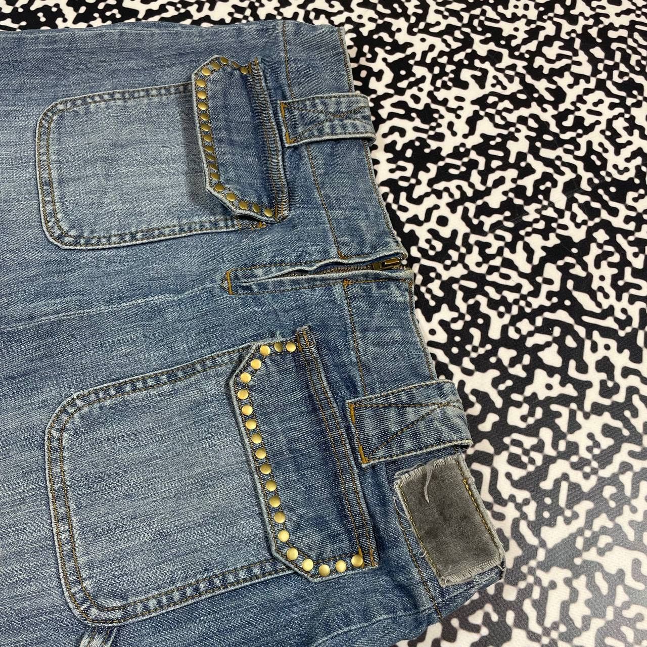 Japanese Brand Vintage Y2K Japanese Retro Sexy Mini Skirt 90s Style Size 29" - 12 Thumbnail