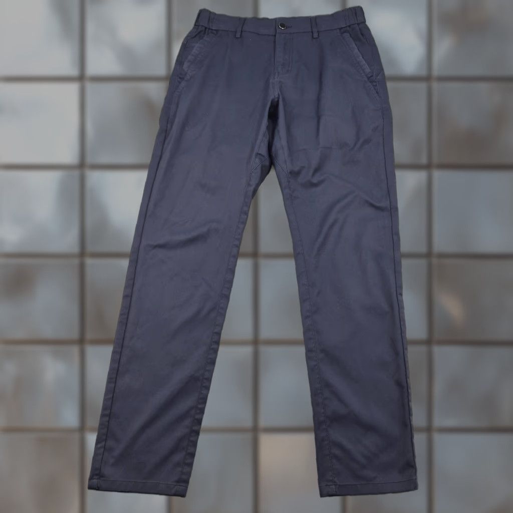 Vintage Jack Archer Pants Mens 29x30 Deep Blue Chino Straight Leg Workwear Casual Size US 29 - 1 Thumbnail