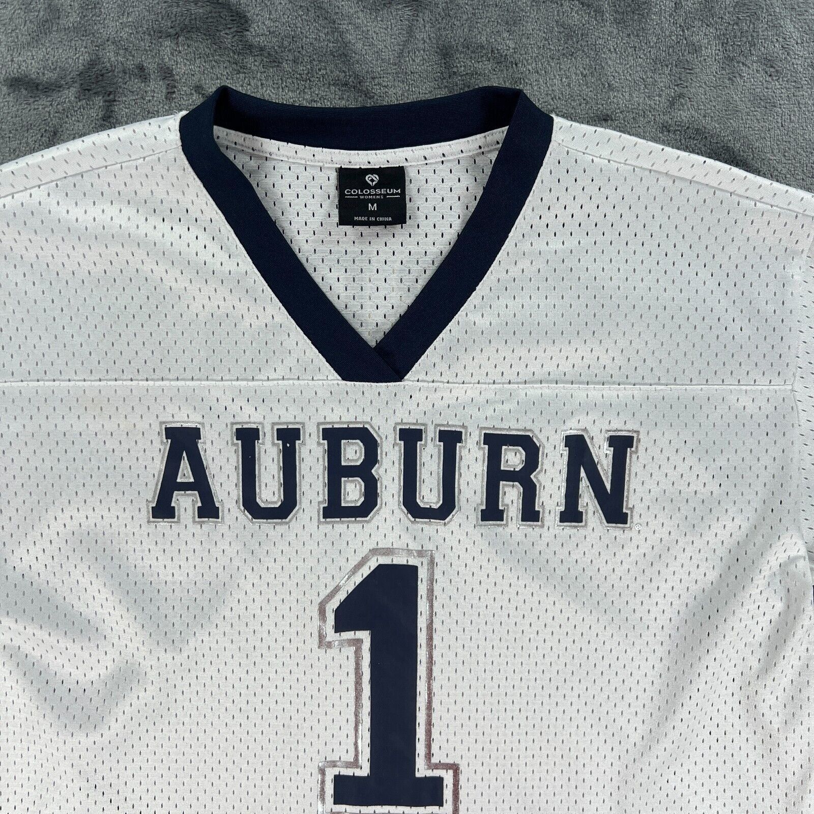 Colosseum Athletics Colosseum Mesh Football Jersey Women M University of Auburn Size M / US 6-8 / IT 42-44 - 3 Thumbnail