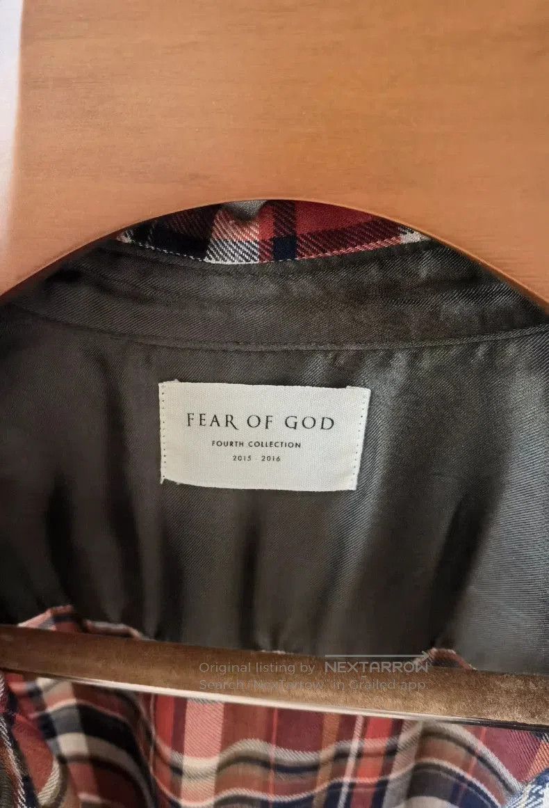 Fear of God Fear of God 4th Vintage Red Plaid Vest. Size US L / EU 52-54 / 3 - 3 Thumbnail