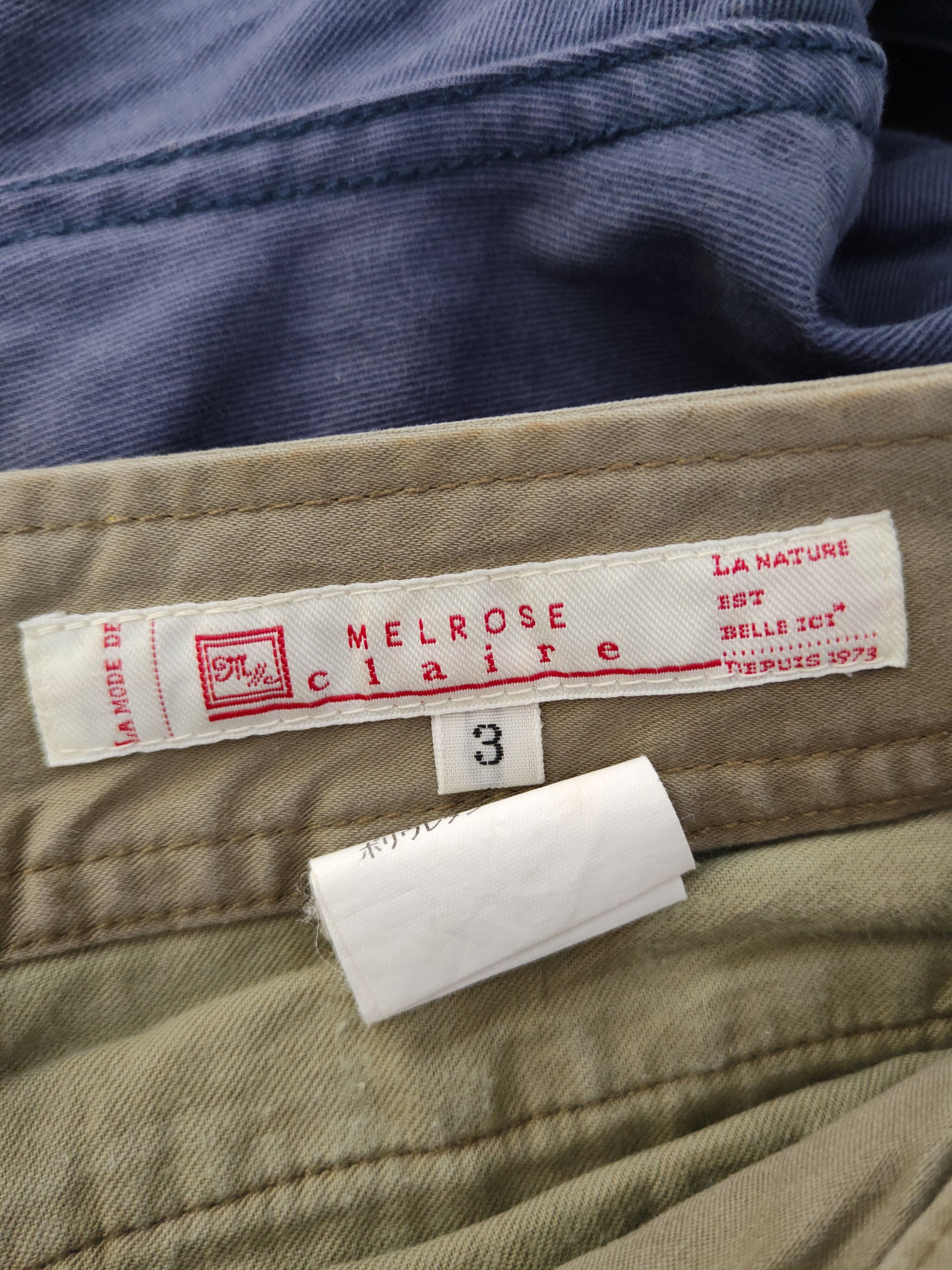 Melrose DL Melrose Claire Beige Multipocket Cargo Pants #1138 Size 28" / US 6 / IT 42 - 13 Thumbnail