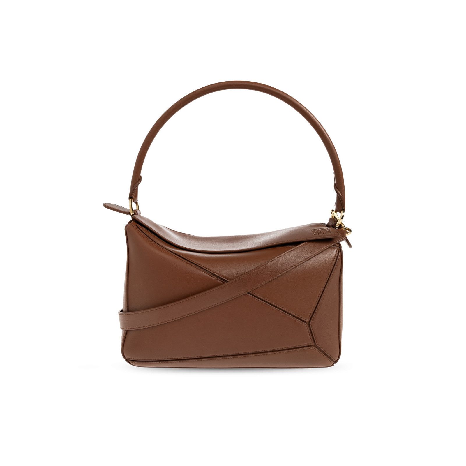 Loewe LOEWE Puzzle Medium Featherlight $5750 Pecan Shoulder Bag Ne Size ONE SIZE - 1 Thumbnail