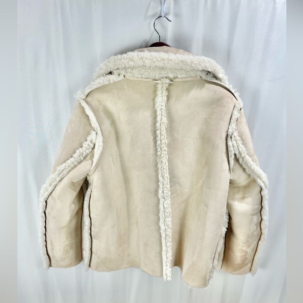 H&M NEW H&M Oversize Reversible Faux Suede and Fleece Jacket- S Size S / US 4 / IT 40 - 5 Thumbnail
