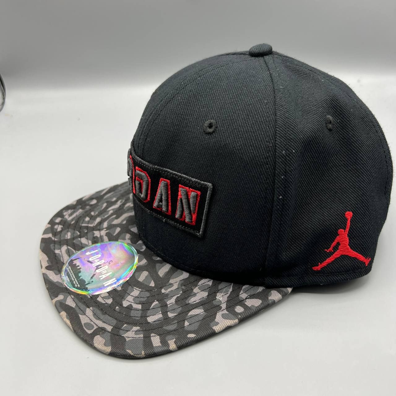 Jordan Brand Air Jordan Hat Men Cement Elephant Jumpman Snap Back Cap Size ONE SIZE - 3 Thumbnail