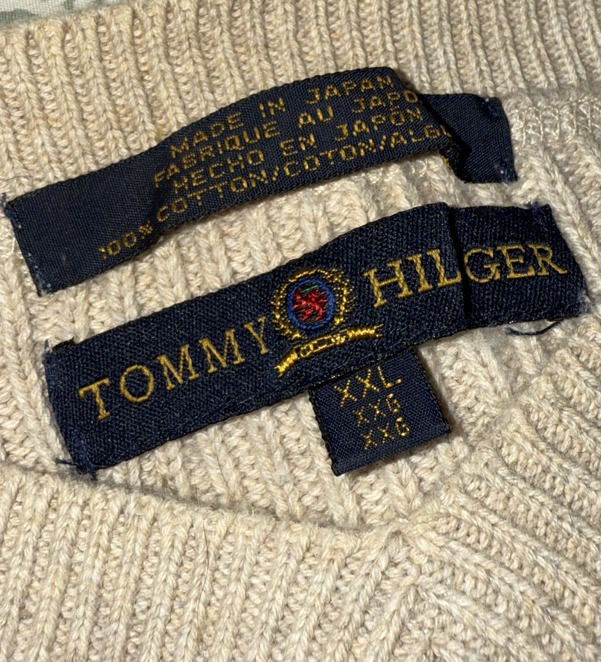 Tommy Hilfiger Vintage Tommy Hilfiger V-Neck Size US XXL / EU 58 / 5 - 3 Thumbnail
