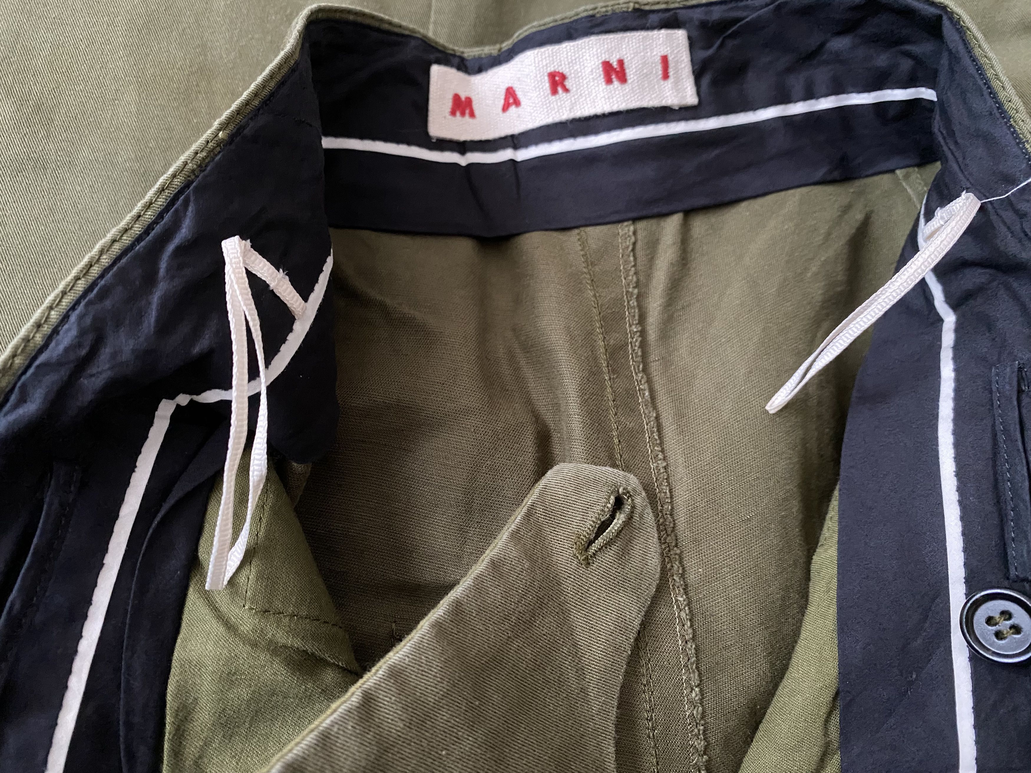 Marni Cropped Loose Relax Pants