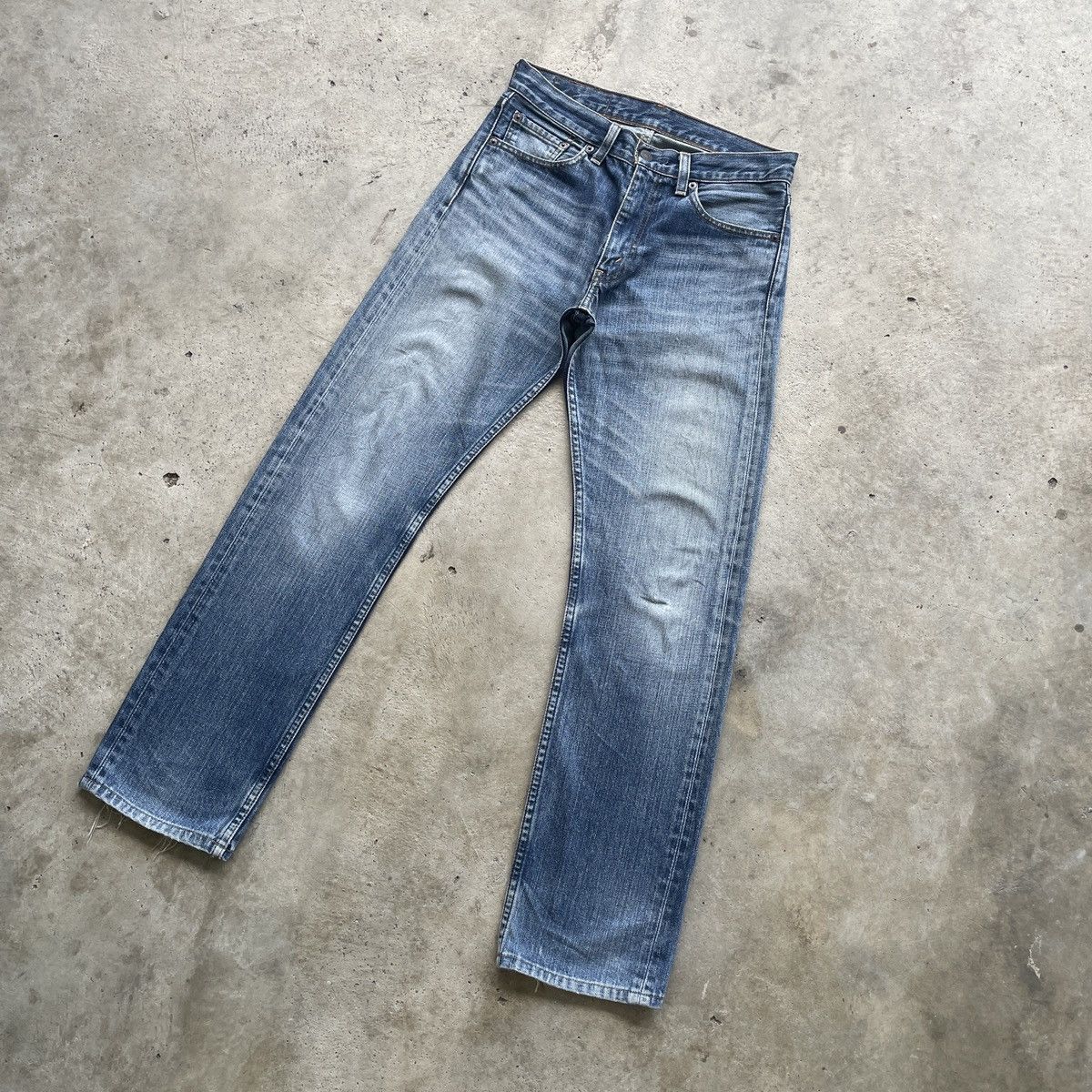 Levi's W29x29.5 Vintage Levi’s 505 Jeans Faded Pants Denim Size US 29 - 2 Thumbnail