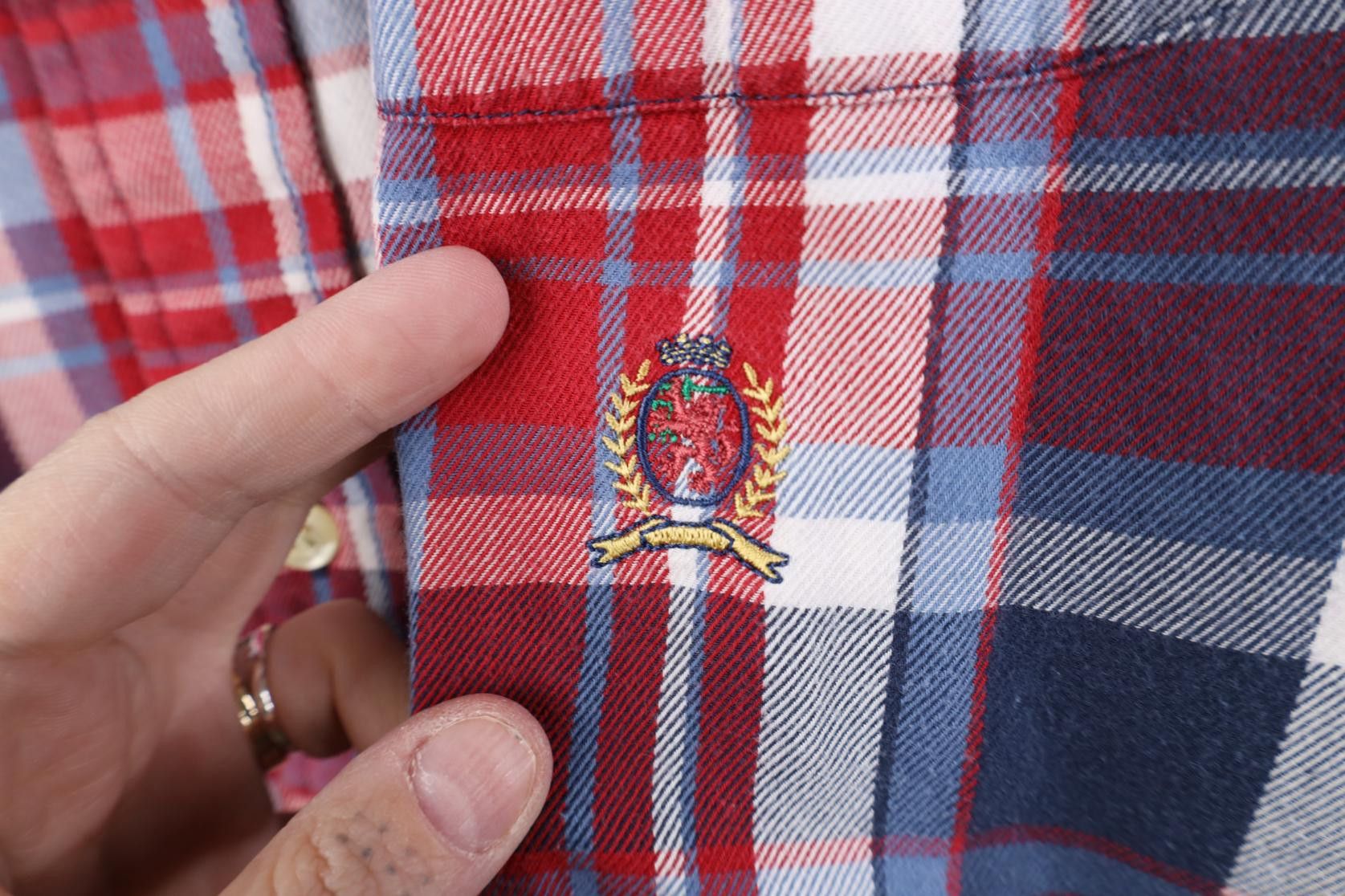 Tommy Hilfiger Vintage 90s Tommy Hilfiger Collared Button Down Shirt Size US M / EU 48-50 / 2 - 4 Thumbnail