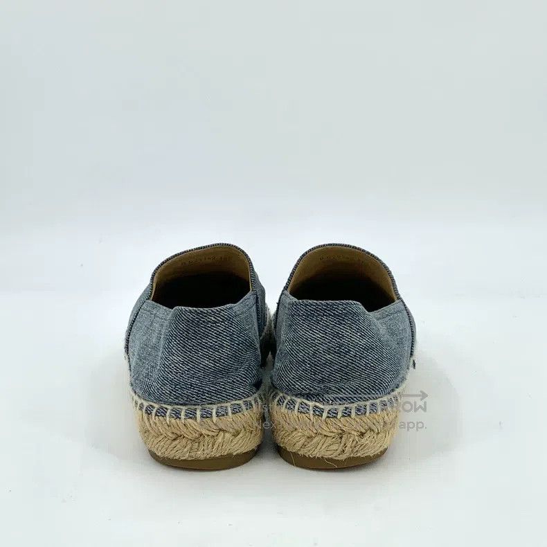 Chanel Chanel Blue logo embroidered casual one-pedal fisherman sh Size US 5.5 / IT 35.5 - 4 Thumbnail