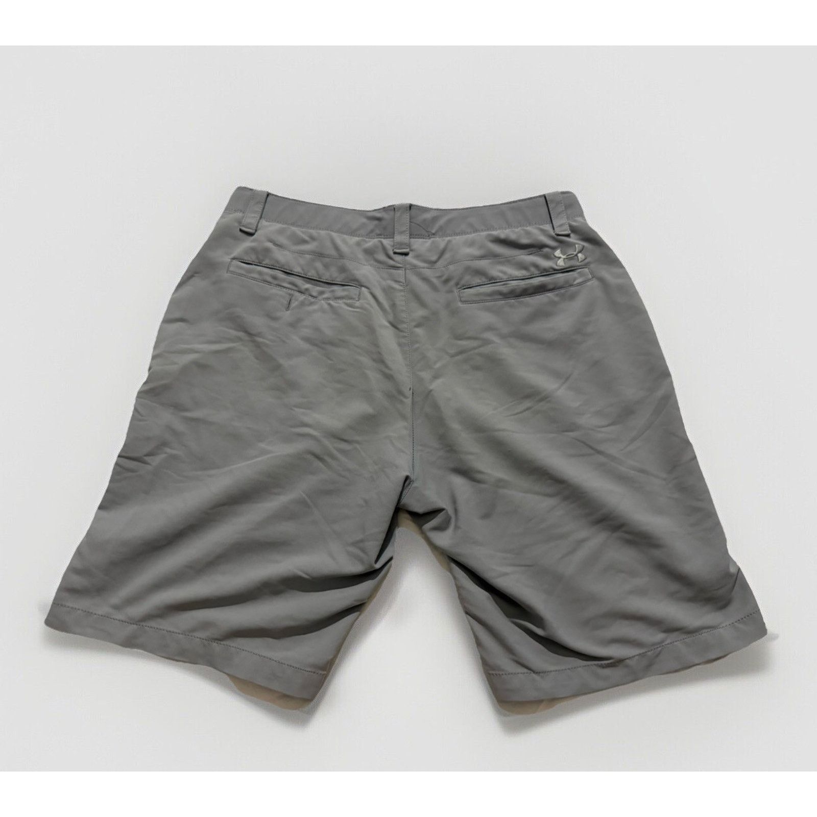 Under Armour Under Armour Chino Golf Shorts Grey Performance Flat Front Size US 34 / EU 50 - 6 Thumbnail