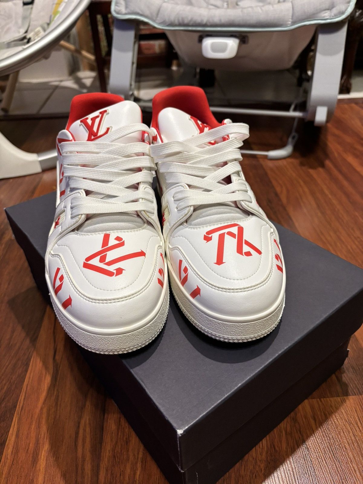 Louis Vuitton Louis vuitton trianer sneaker Size US 7.5 / EU 40-41 - 3 Thumbnail